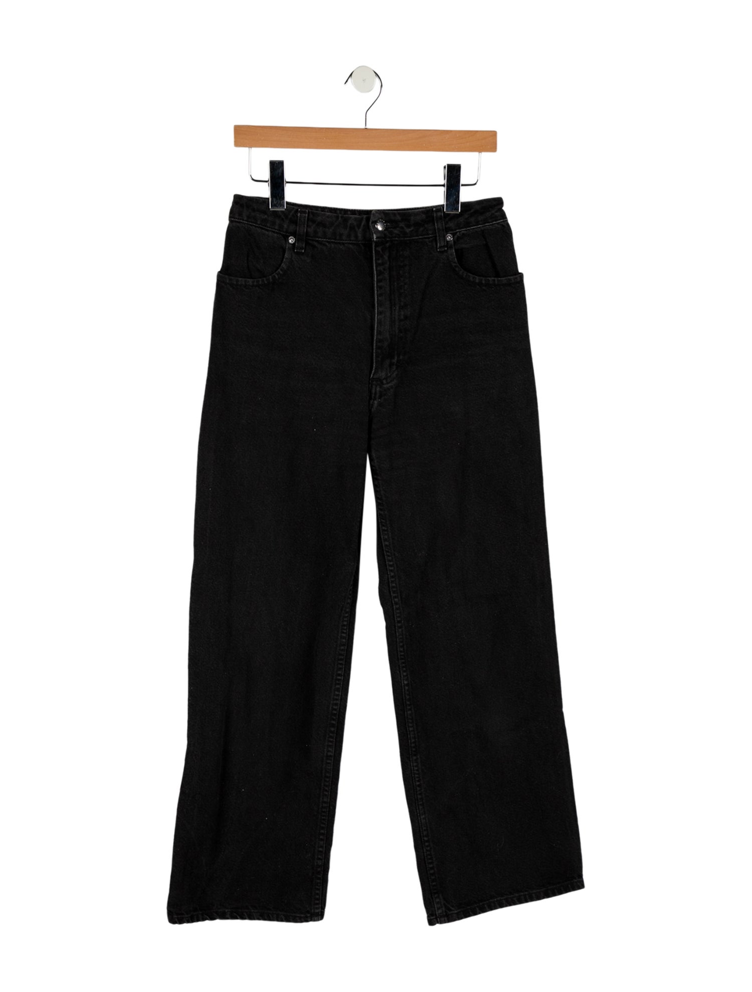 Eckhaus Latta High-Rise Wide Leg Jeans