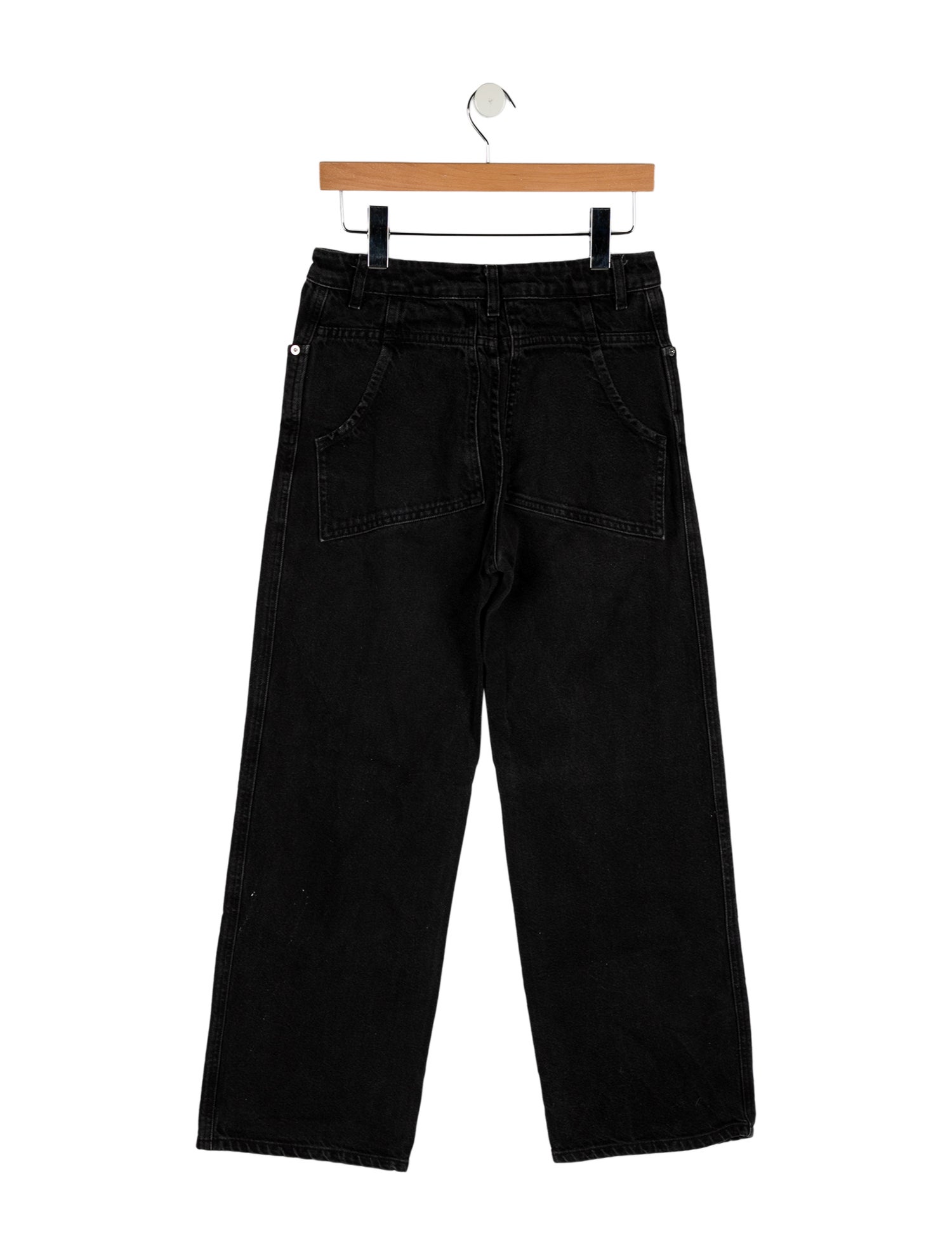 Eckhaus Latta High-Rise Wide Leg Jeans