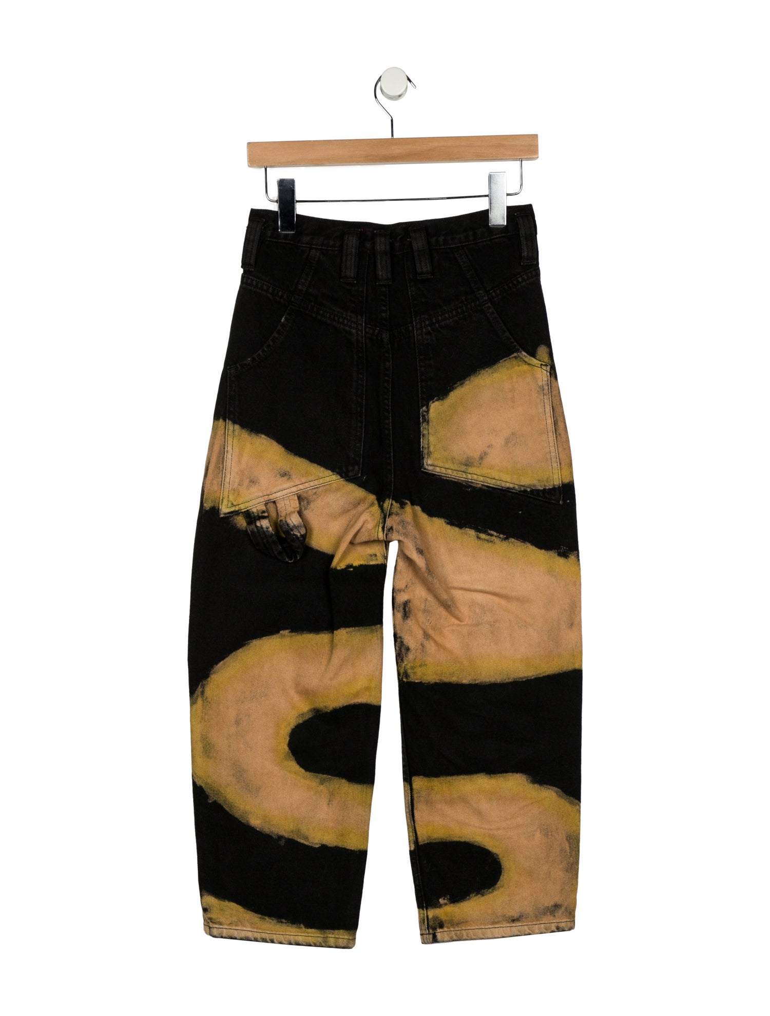 Eckhaus Latta High-Rise Straight Leg Jeans