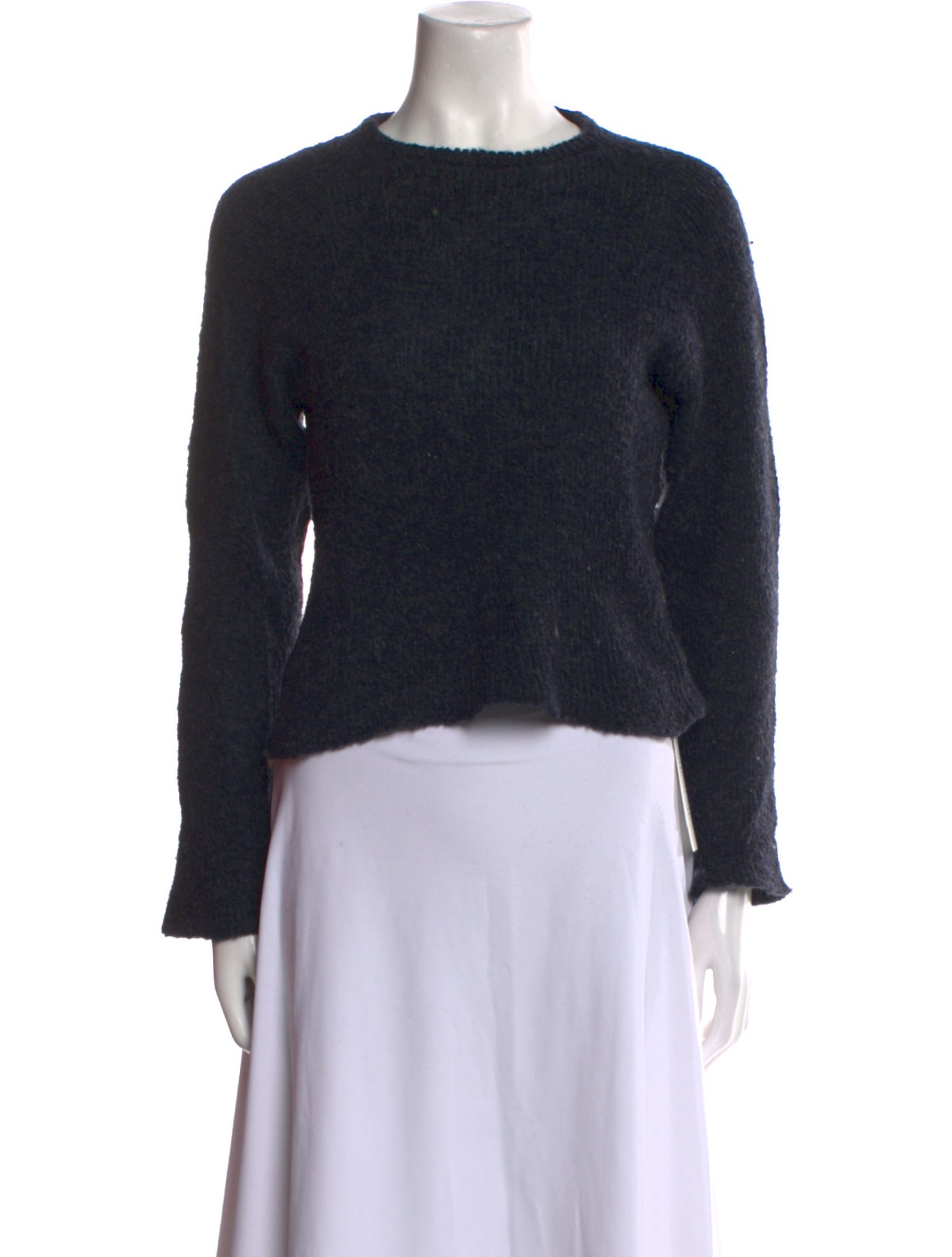 Eckhaus Latta Wool Crew Neck Sweater