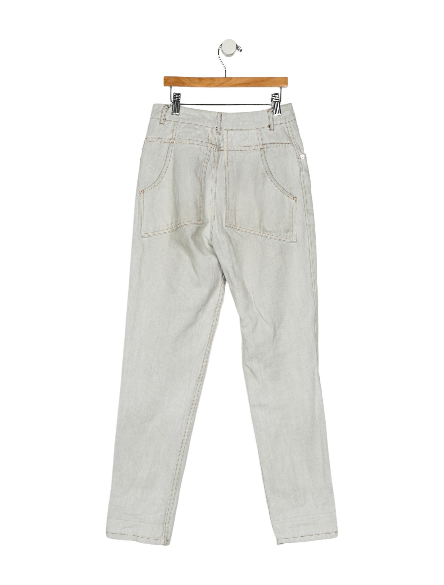 Eckhaus Latta High-Rise Straight Leg Jeans
