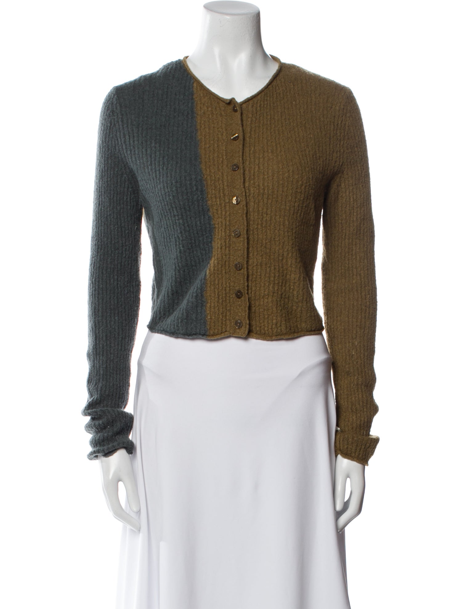 Eckhaus Latta Wool Crew Neck Sweater