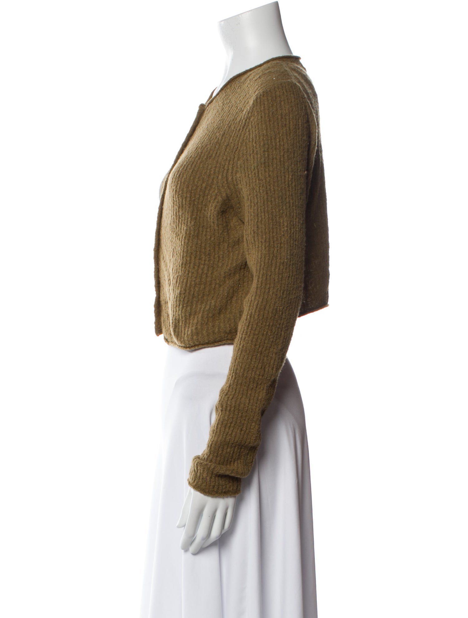 Eckhaus Latta Wool Crew Neck Sweater