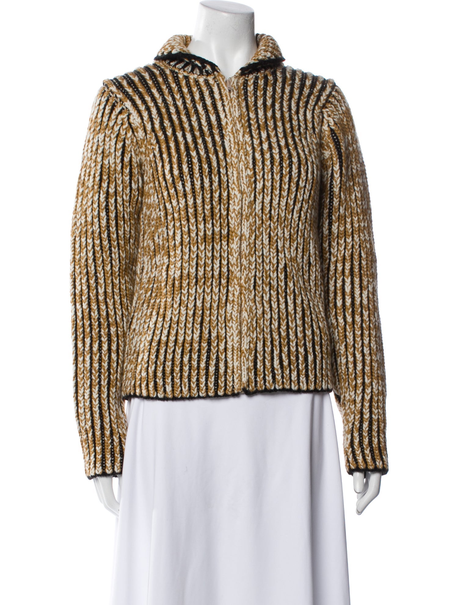 Eckhaus Latta Wool Striped Sweater