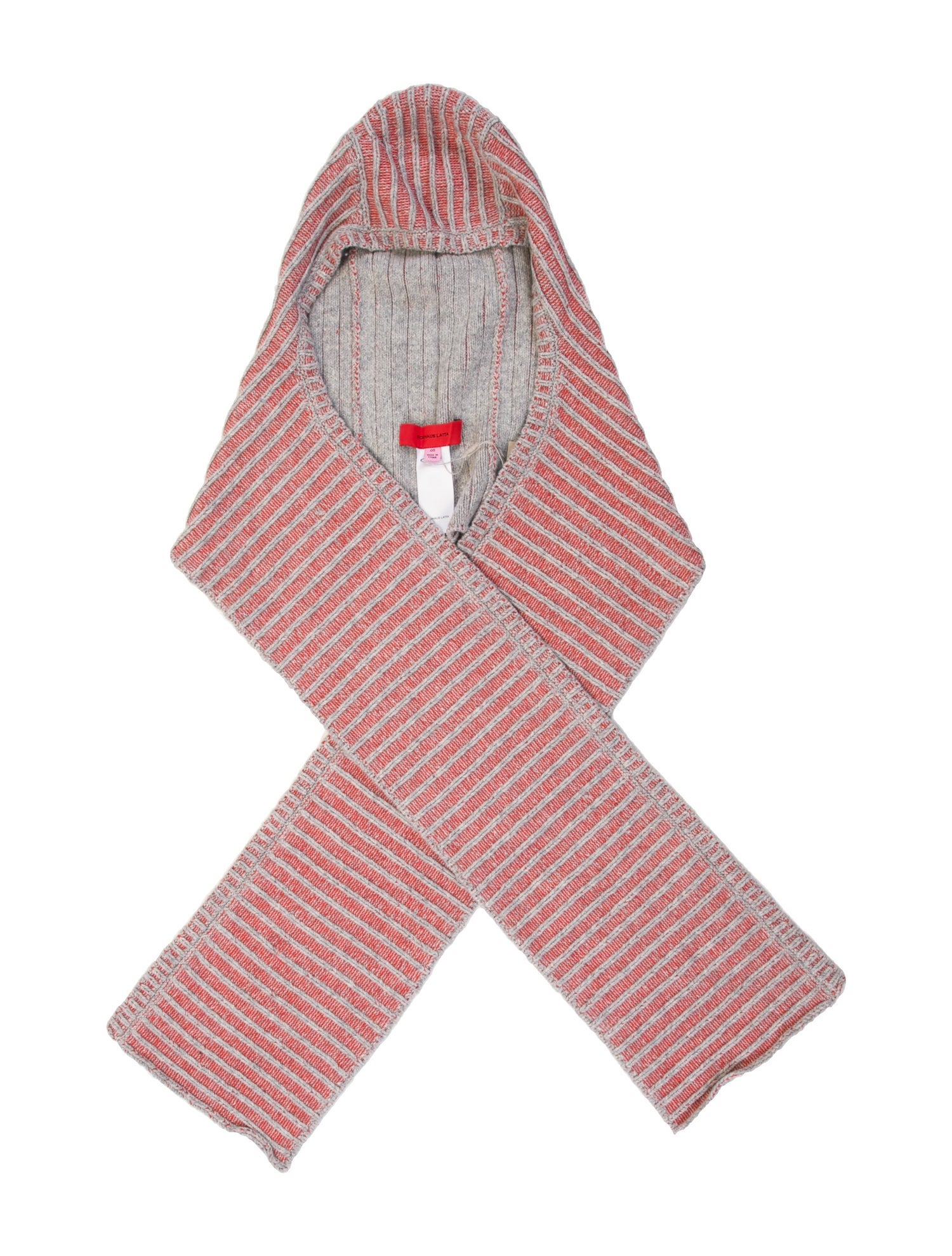 Eckhaus Latta Nylon Striped Scarf w/ Tags