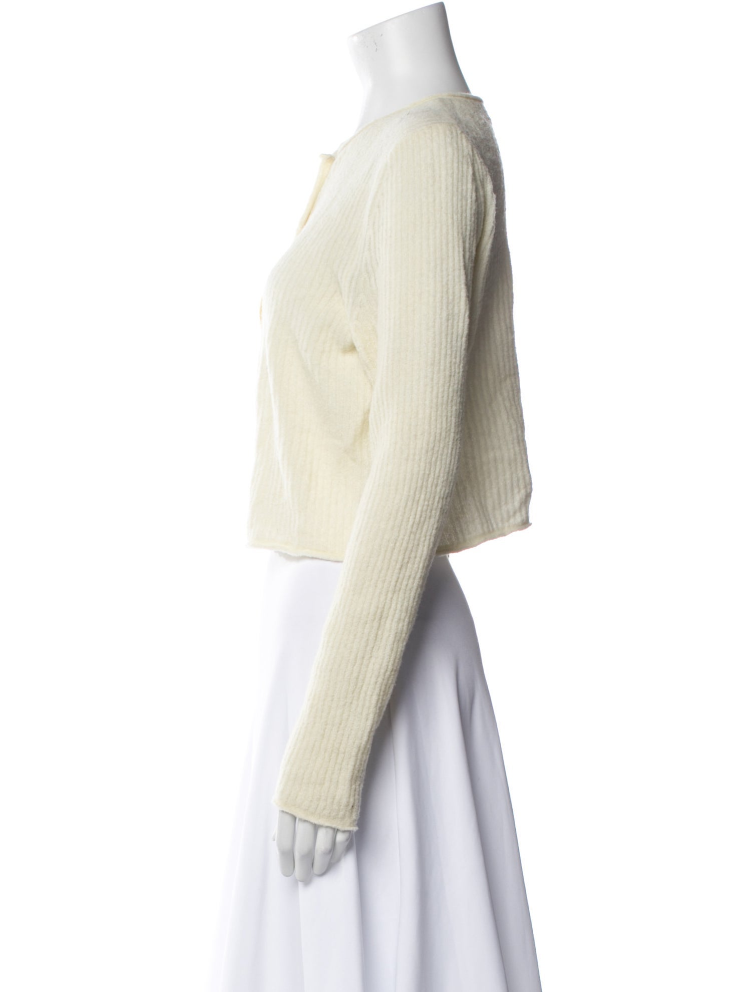 Eckhaus Latta Wool Crew Neck Sweater