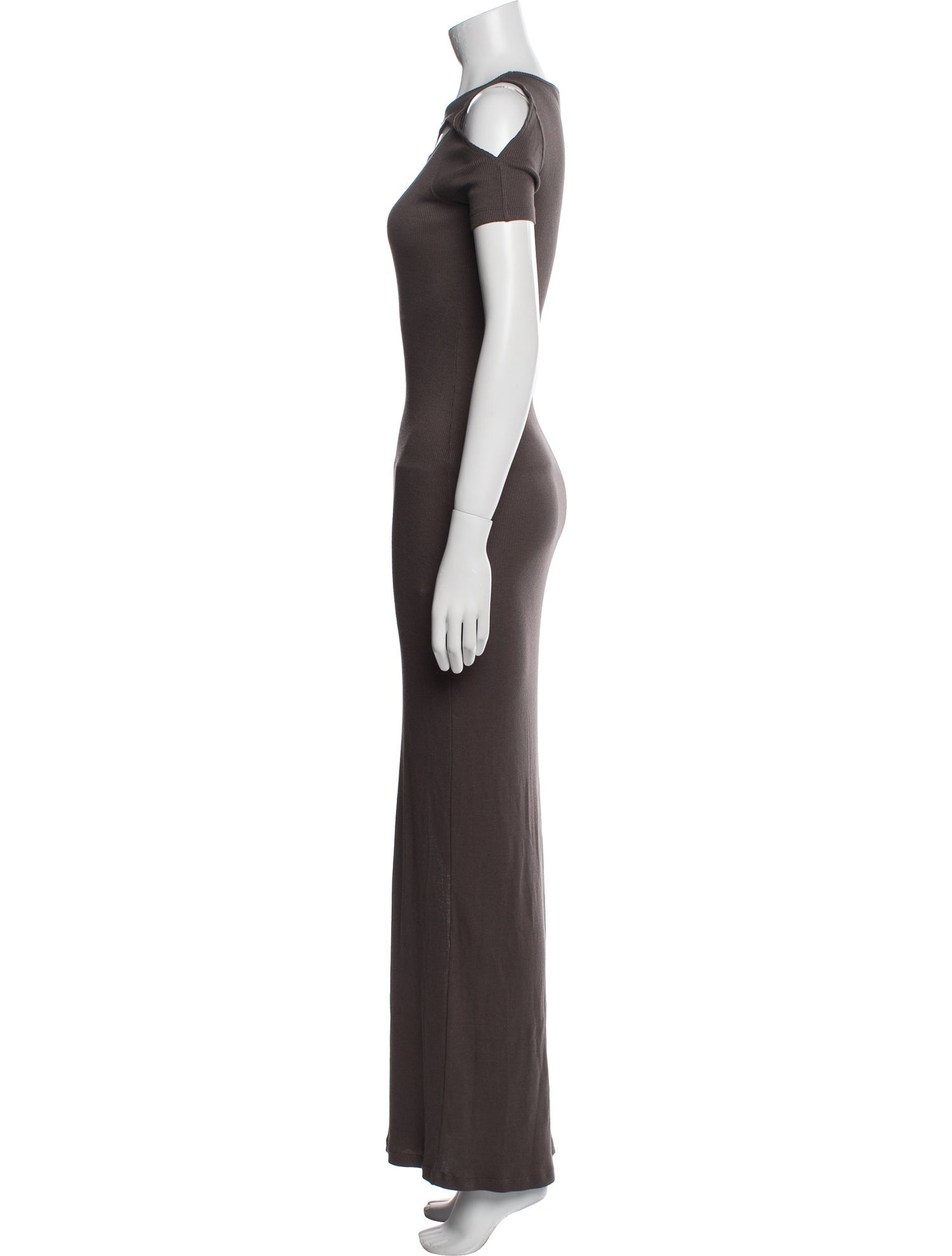 Eckhaus Latta Halterneck Long Dress