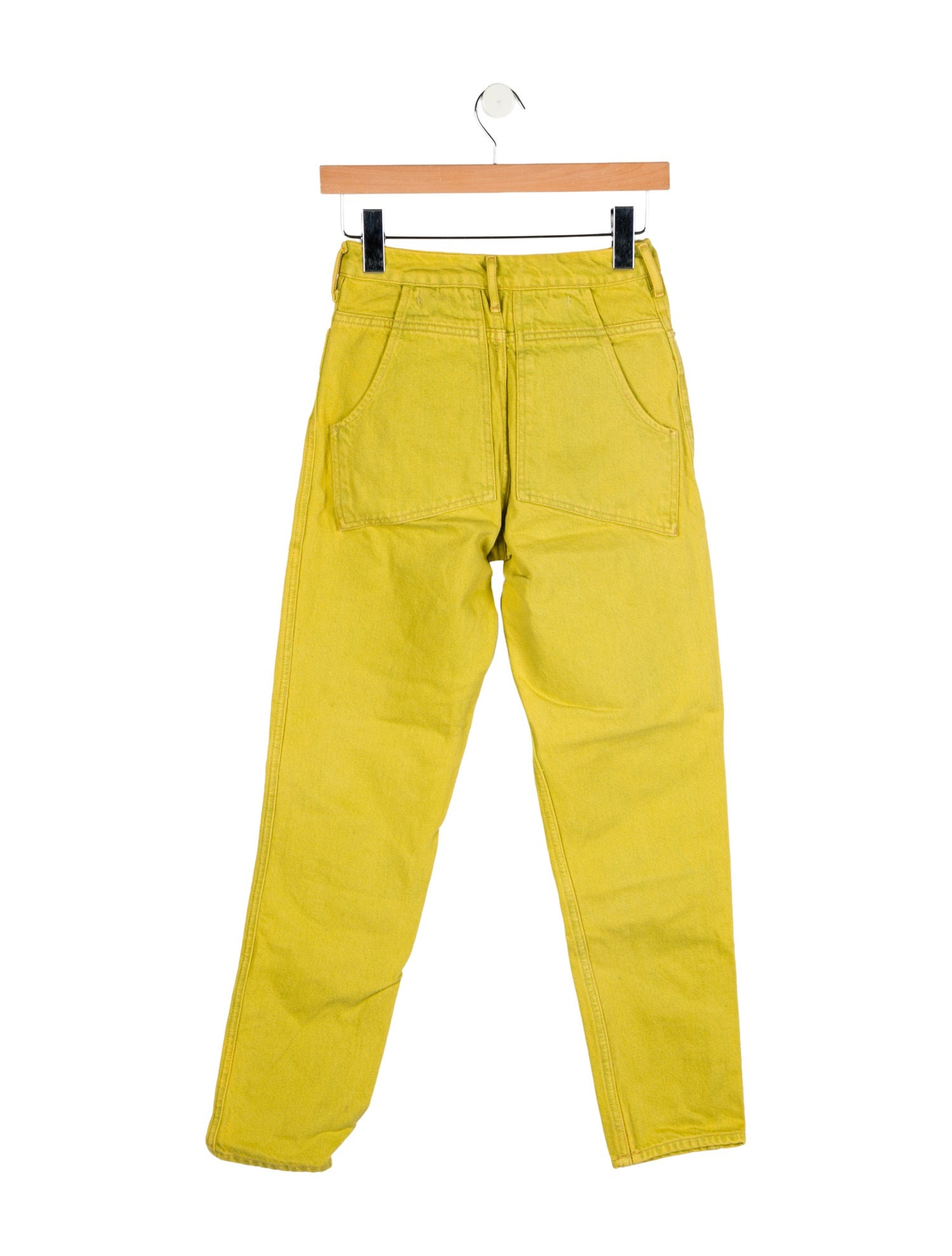Eckhaus Latta High-Rise Straight Leg Jeans