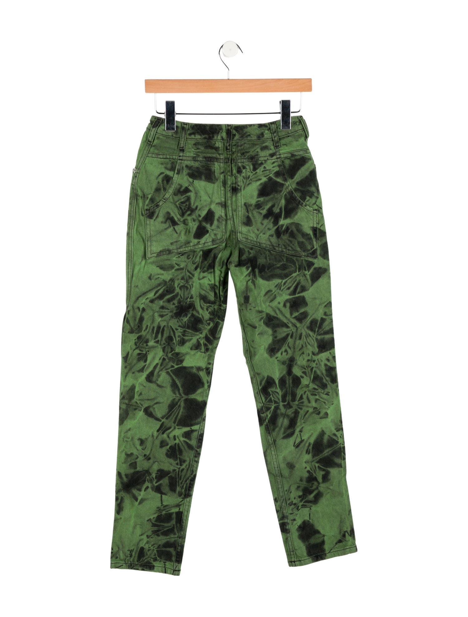 Eckhaus Latta High-Rise Straight Leg Jeans