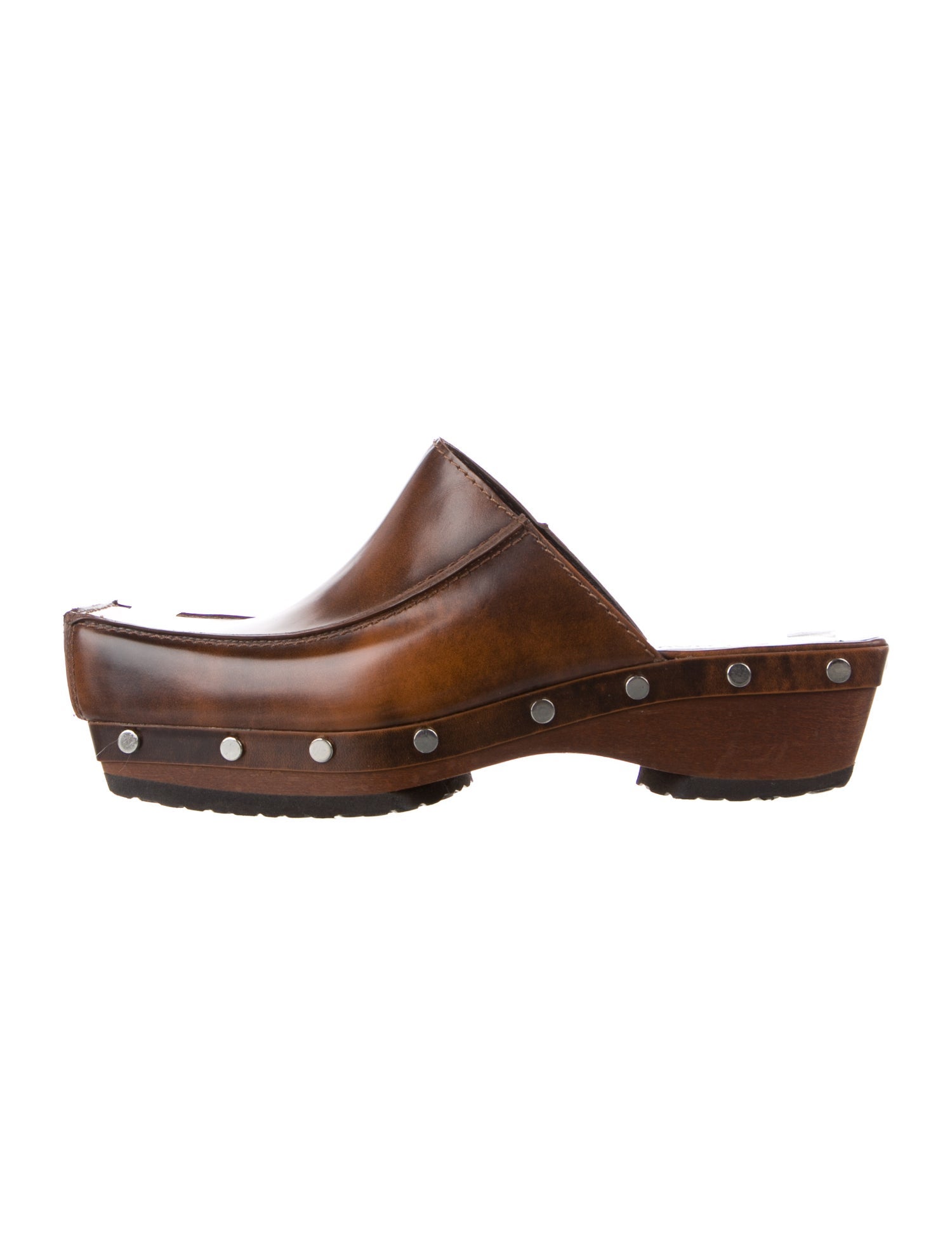 Eckhaus Latta Leather Mules