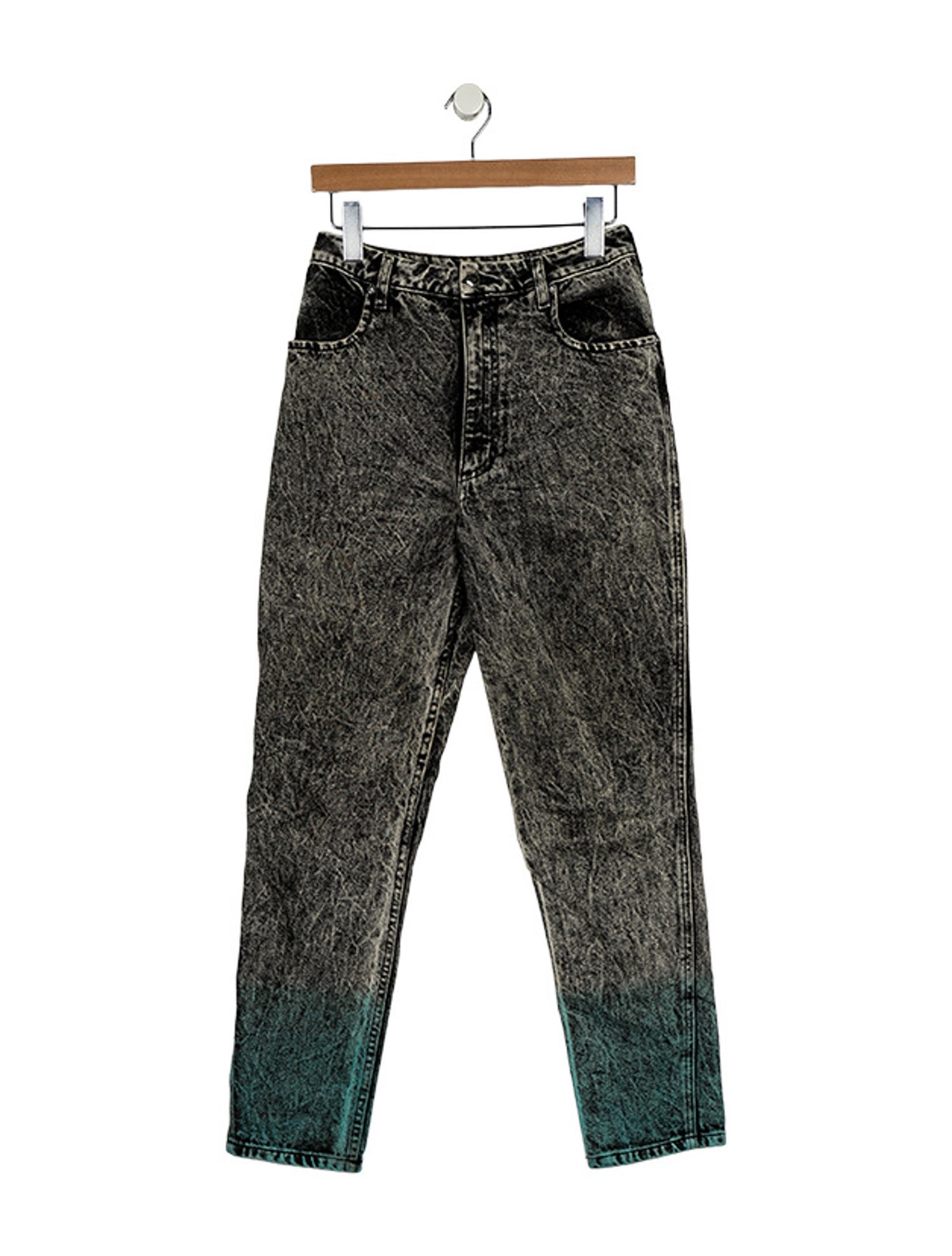 Eckhaus Latta High-Rise Straight Leg Jeans