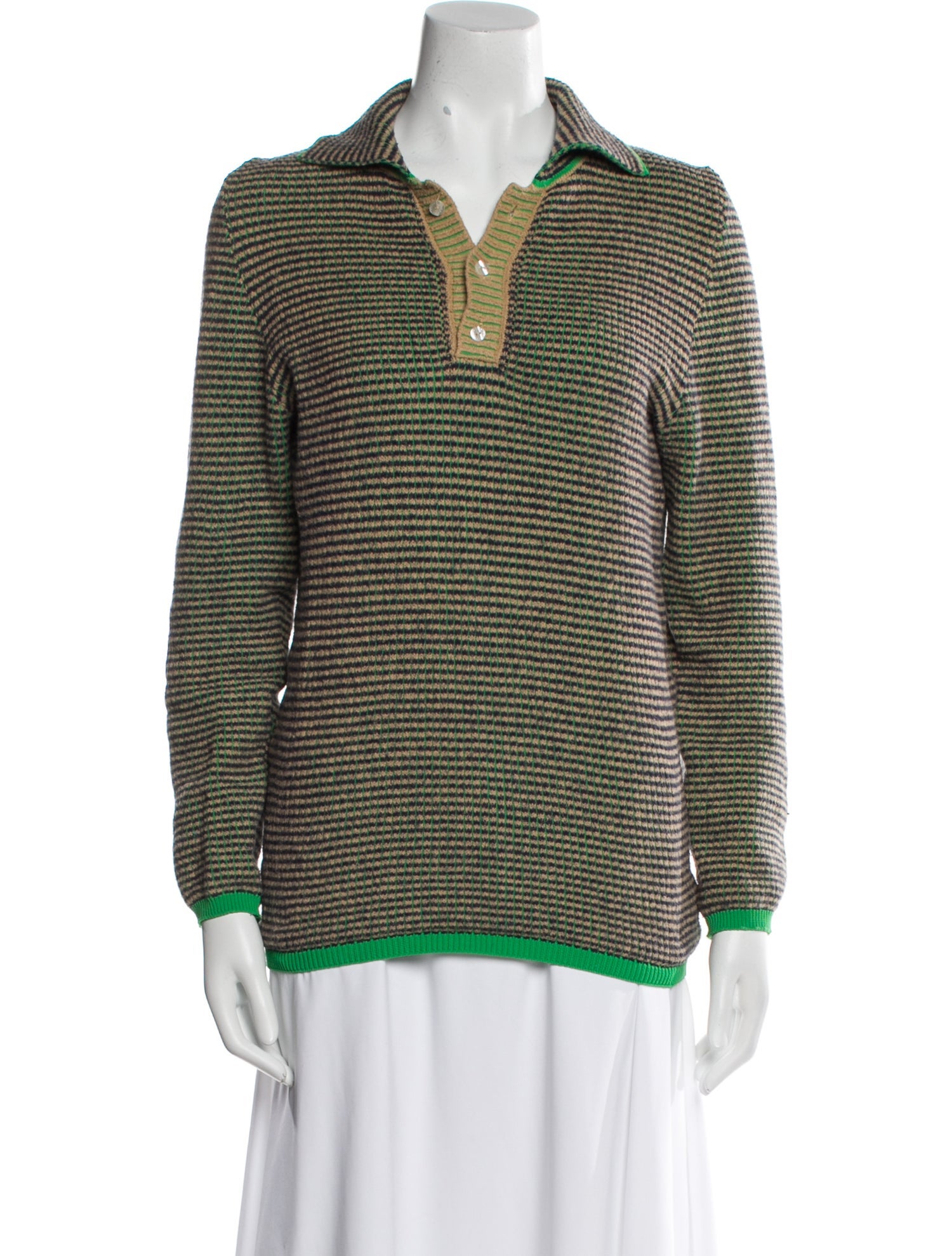 Eckhaus Latta Striped Sweater