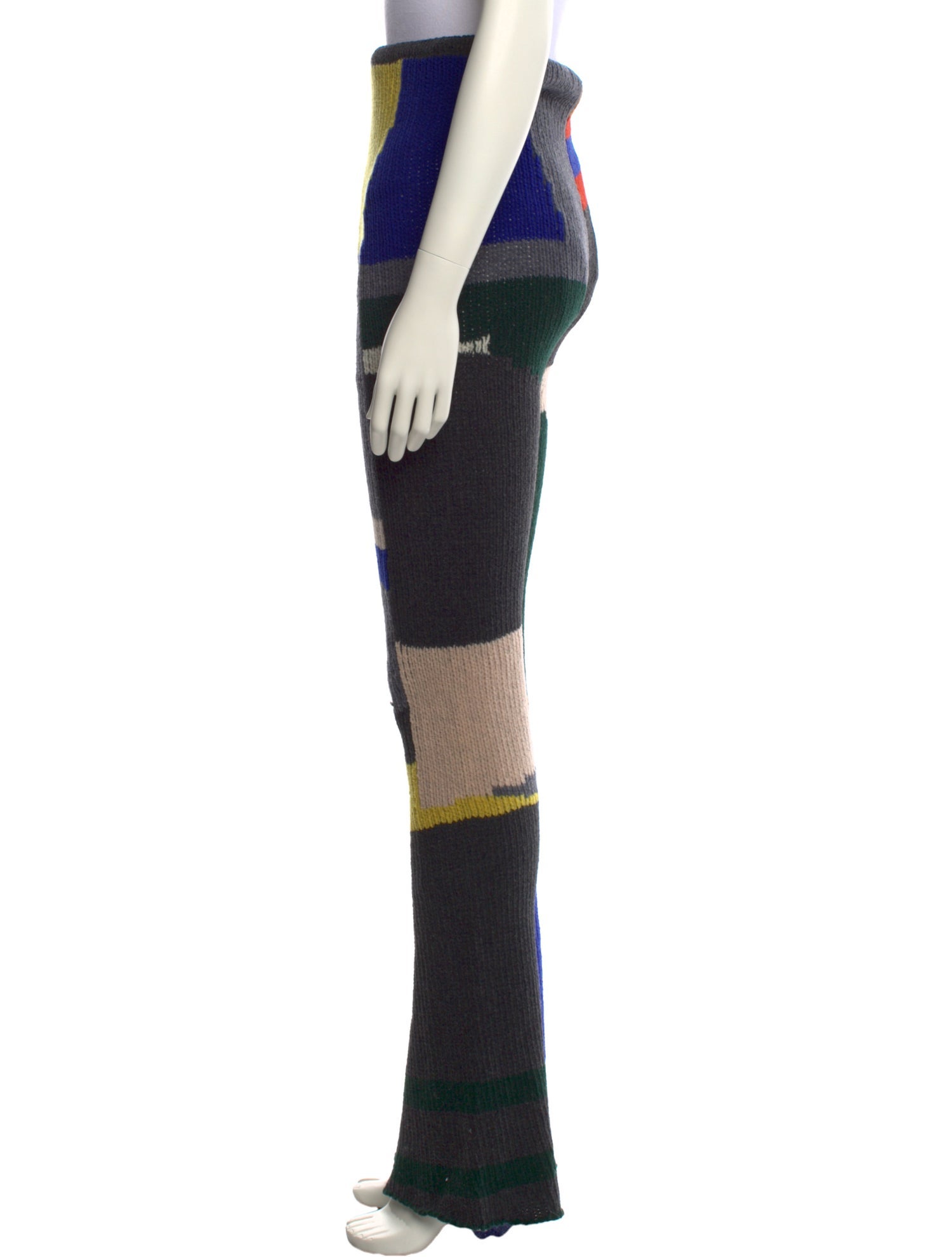 Eckhaus Latta Wool Wide Leg Pants