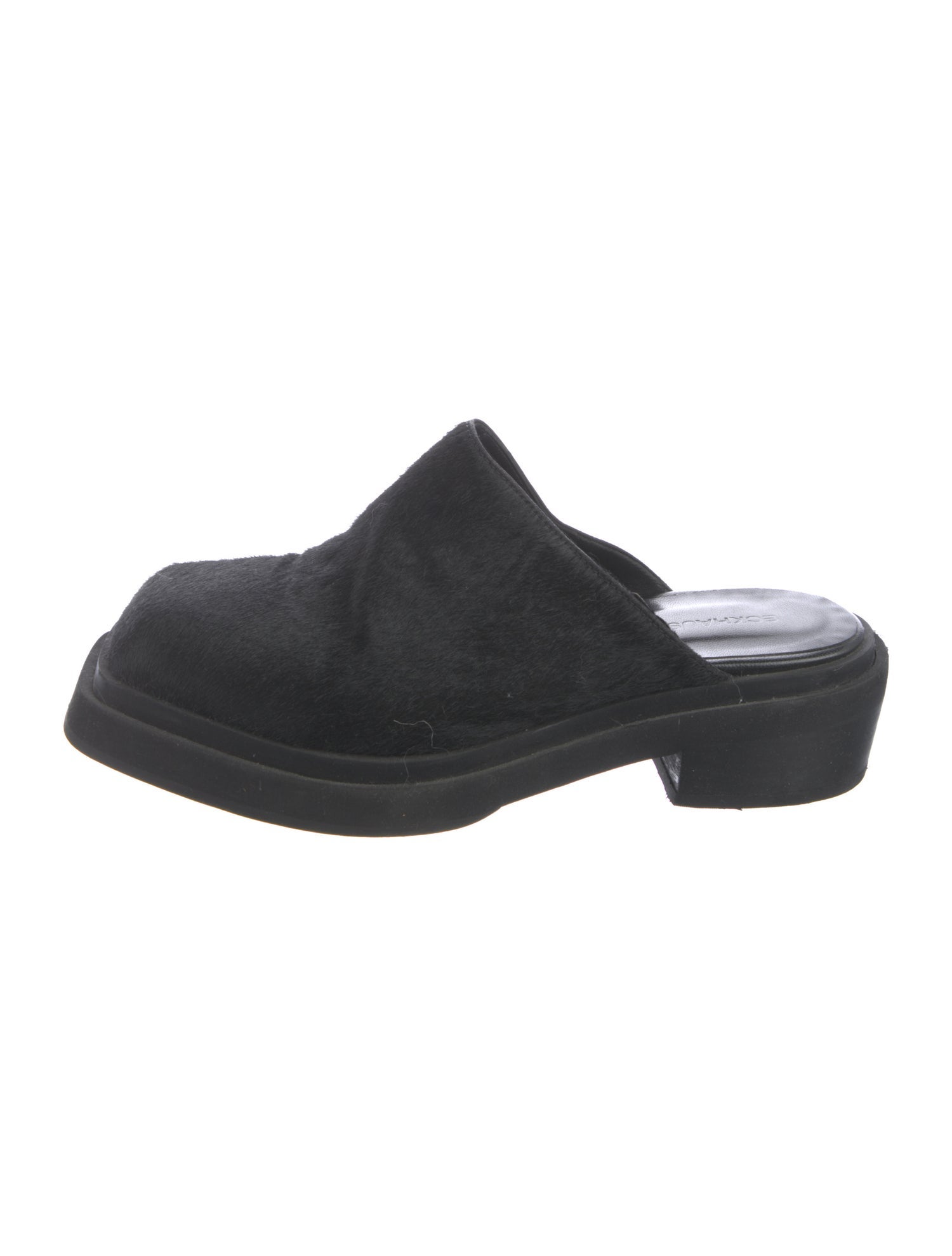 Eckhaus Latta Leather Mules