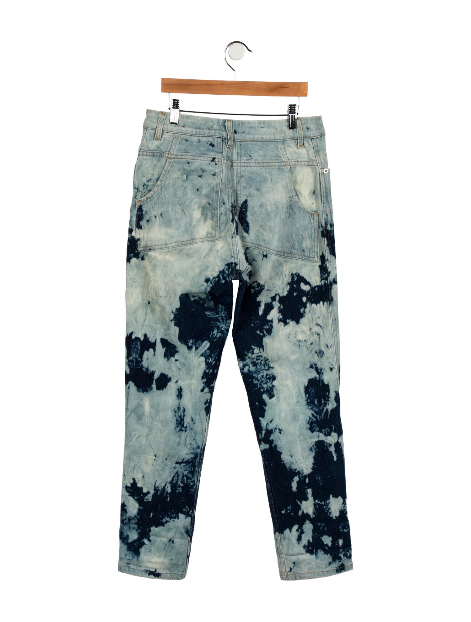 Eckhaus Latta Mid-Rise Straight Leg Jeans