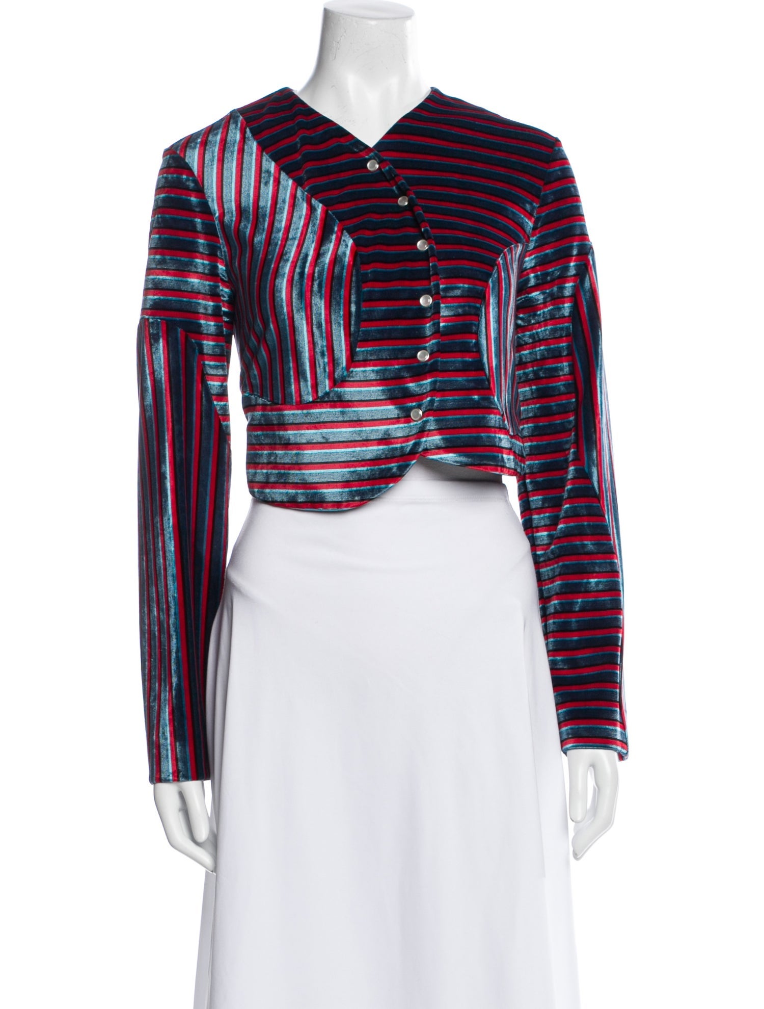 Eckhaus Latta Striped Evening Jacket