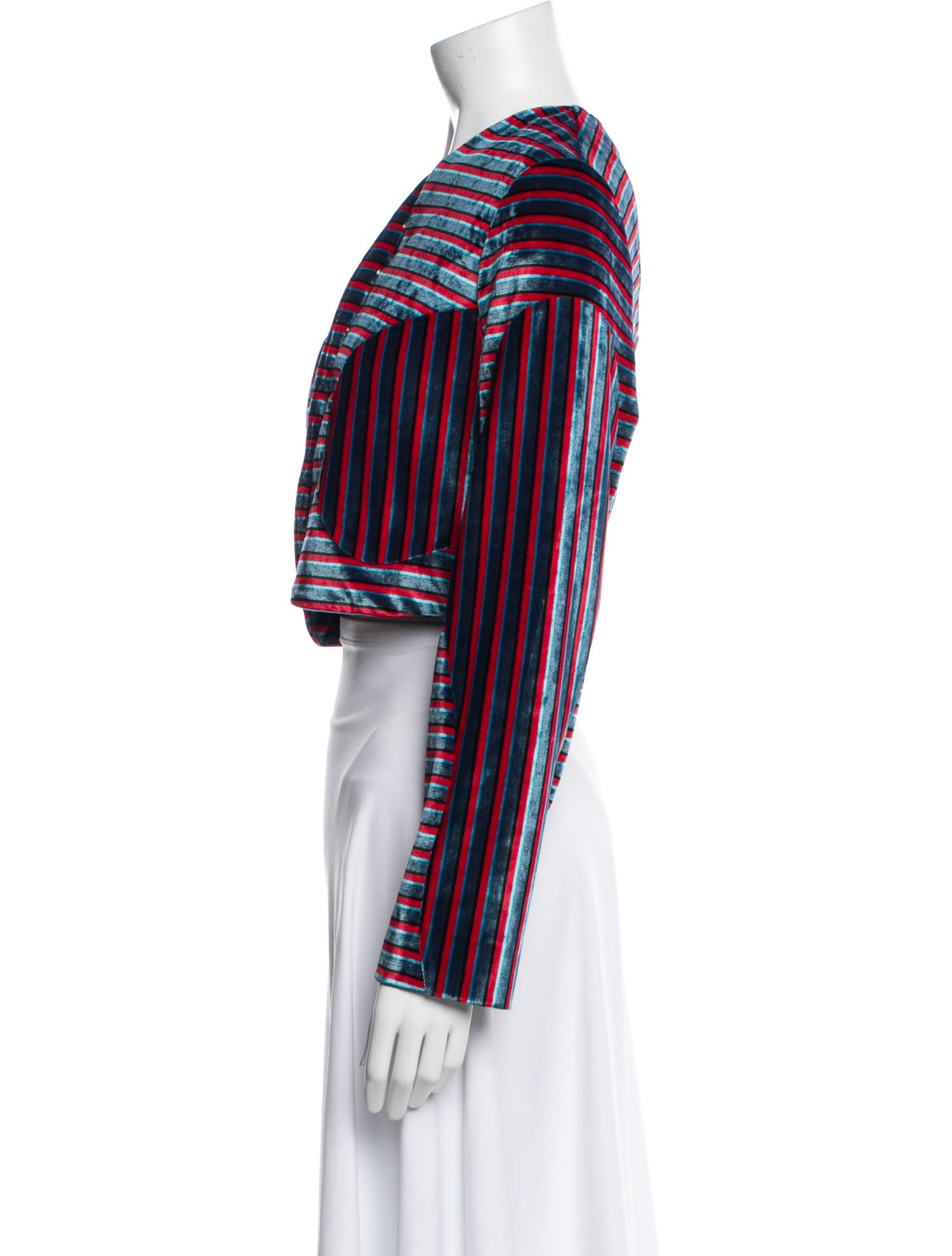 Eckhaus Latta Striped Evening Jacket