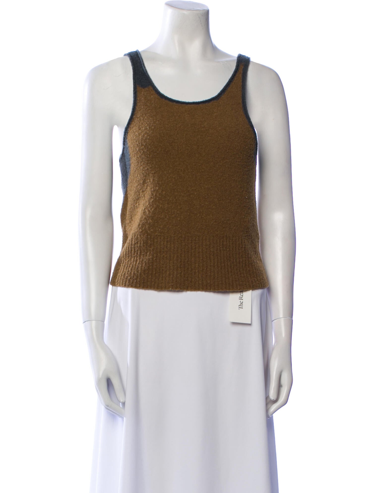 Eckhaus Latta Wool Scoop Neck Sweater
