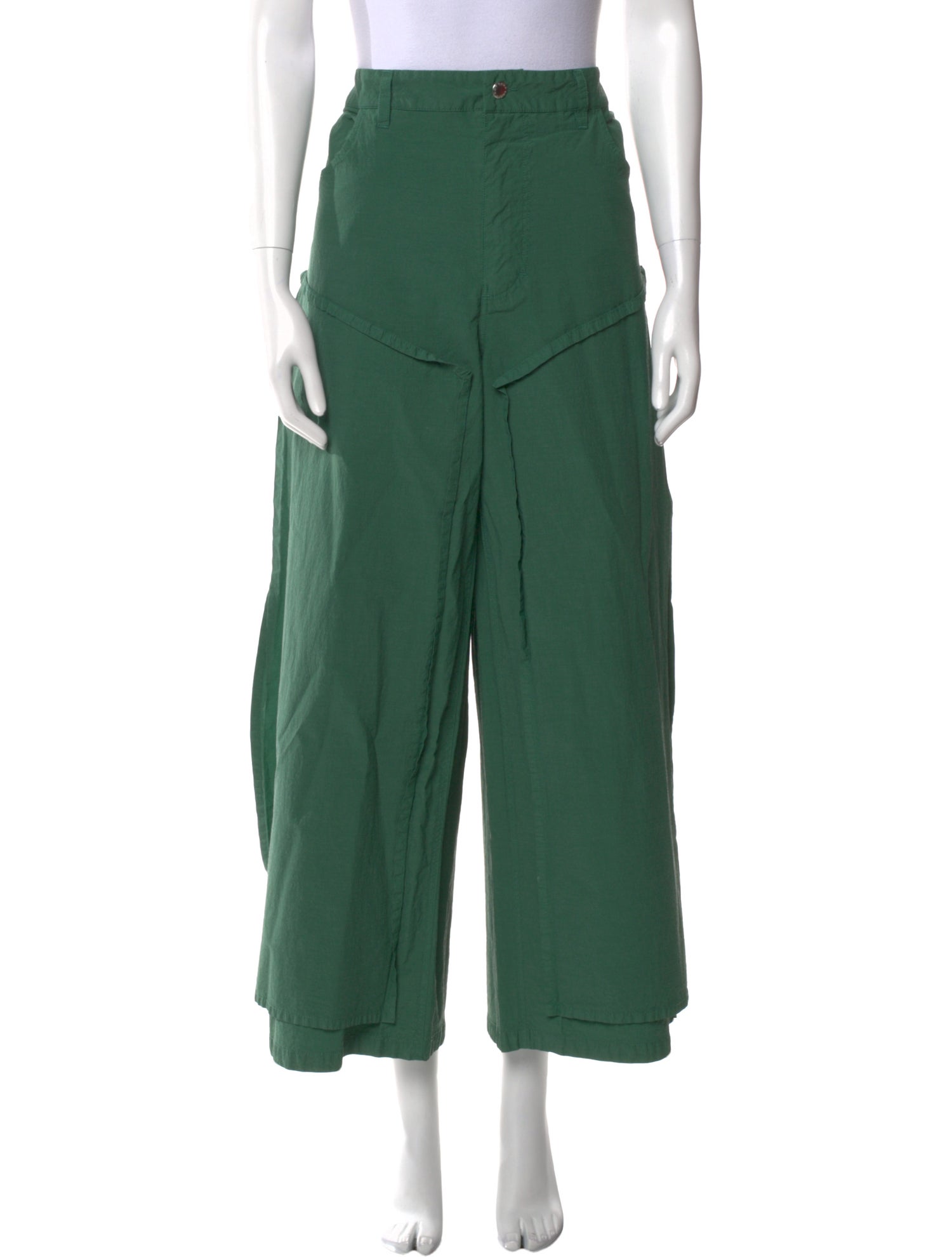 Eckhaus Latta Nylon Wide Leg Pants