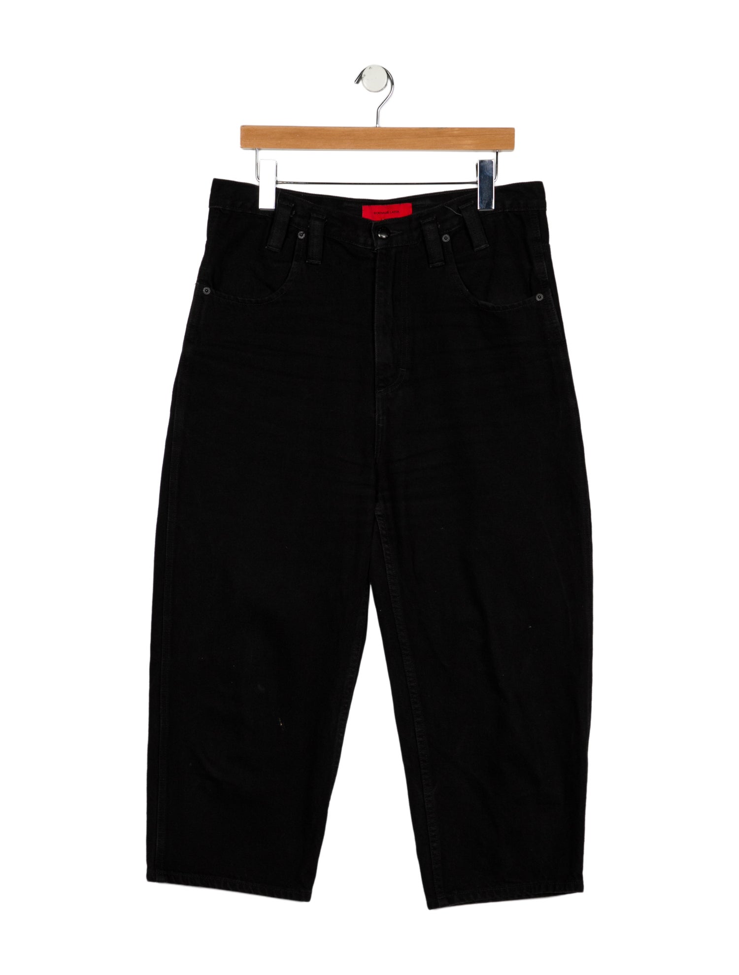 Eckhaus Latta High-Rise Straight Leg Jeans