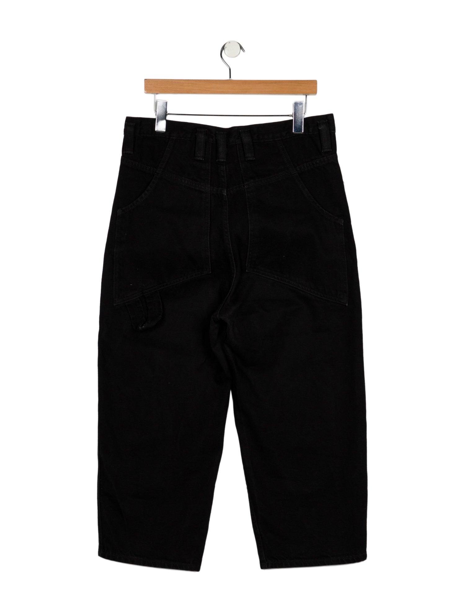 Eckhaus Latta High-Rise Straight Leg Jeans