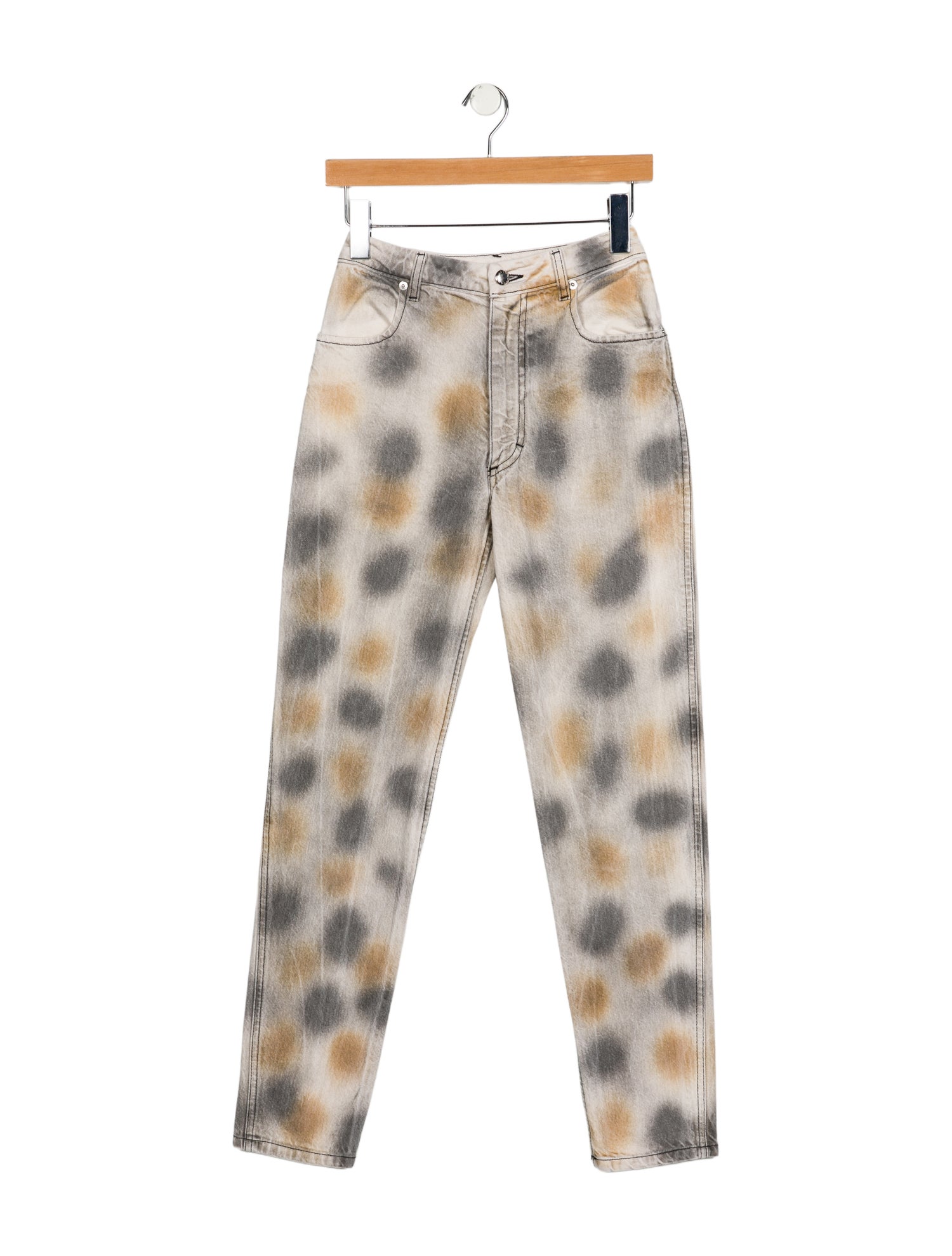 Eckhaus Latta Mid-Rise Skinny Leg Jeans