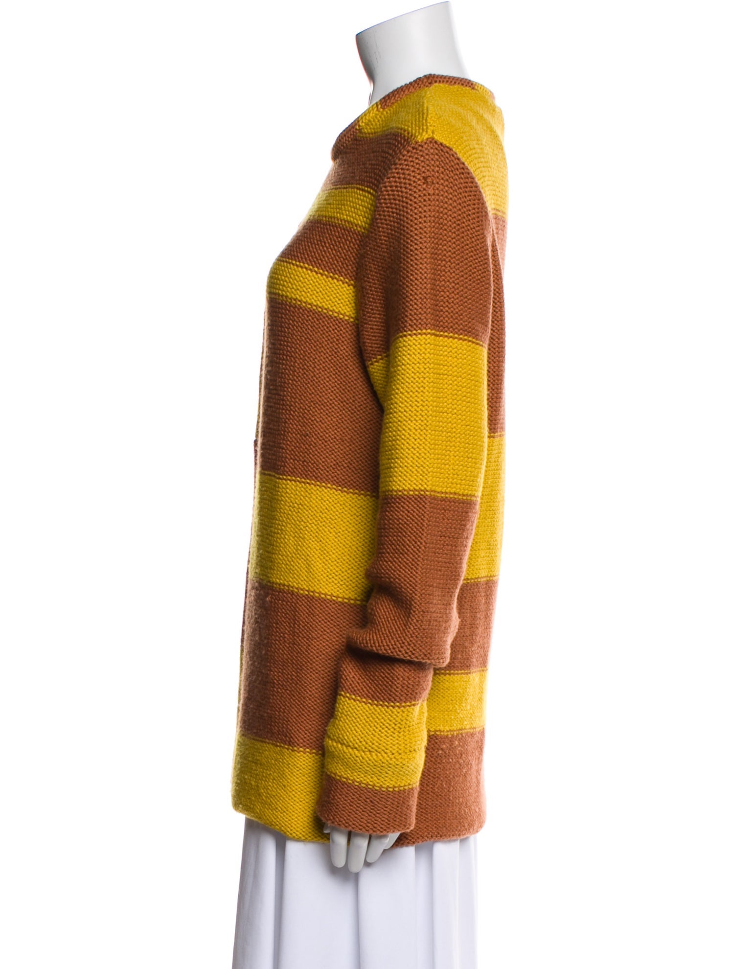Eckhaus Latta Merino Wool Striped Sweater