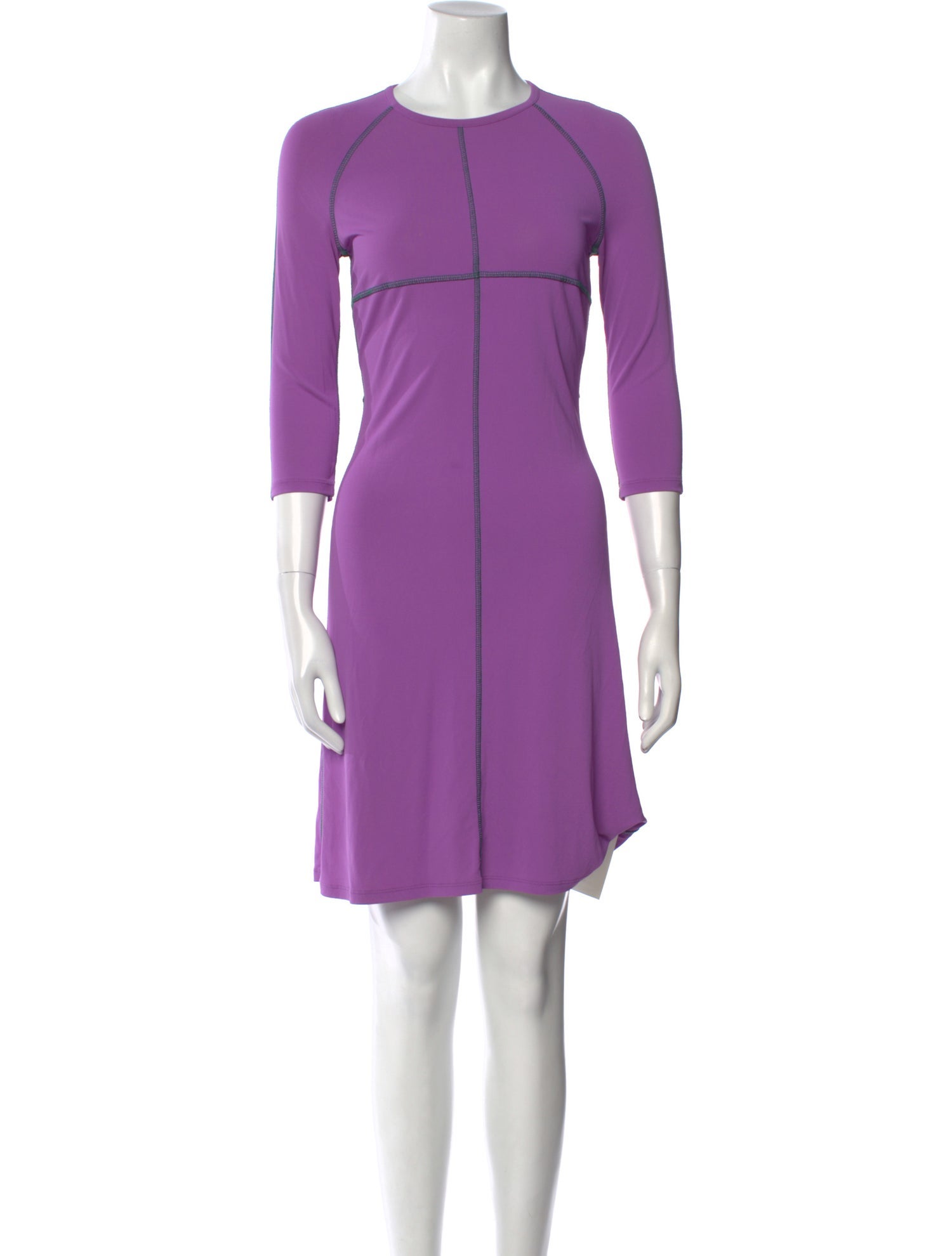 Eckhaus Latta Crew Neck Mini Dress