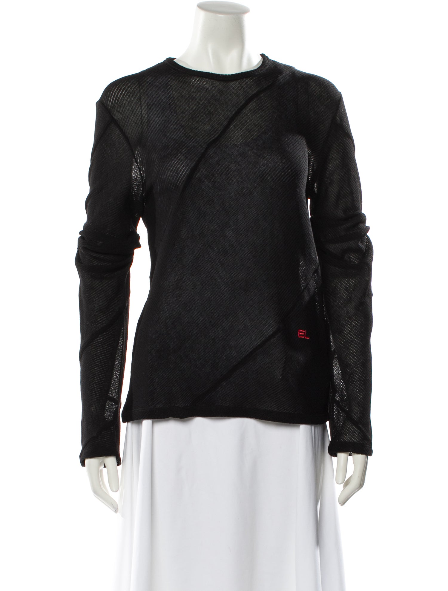 Eckhaus Latta Crew Neck Long Sleeve Sweatshirt w/ Tags