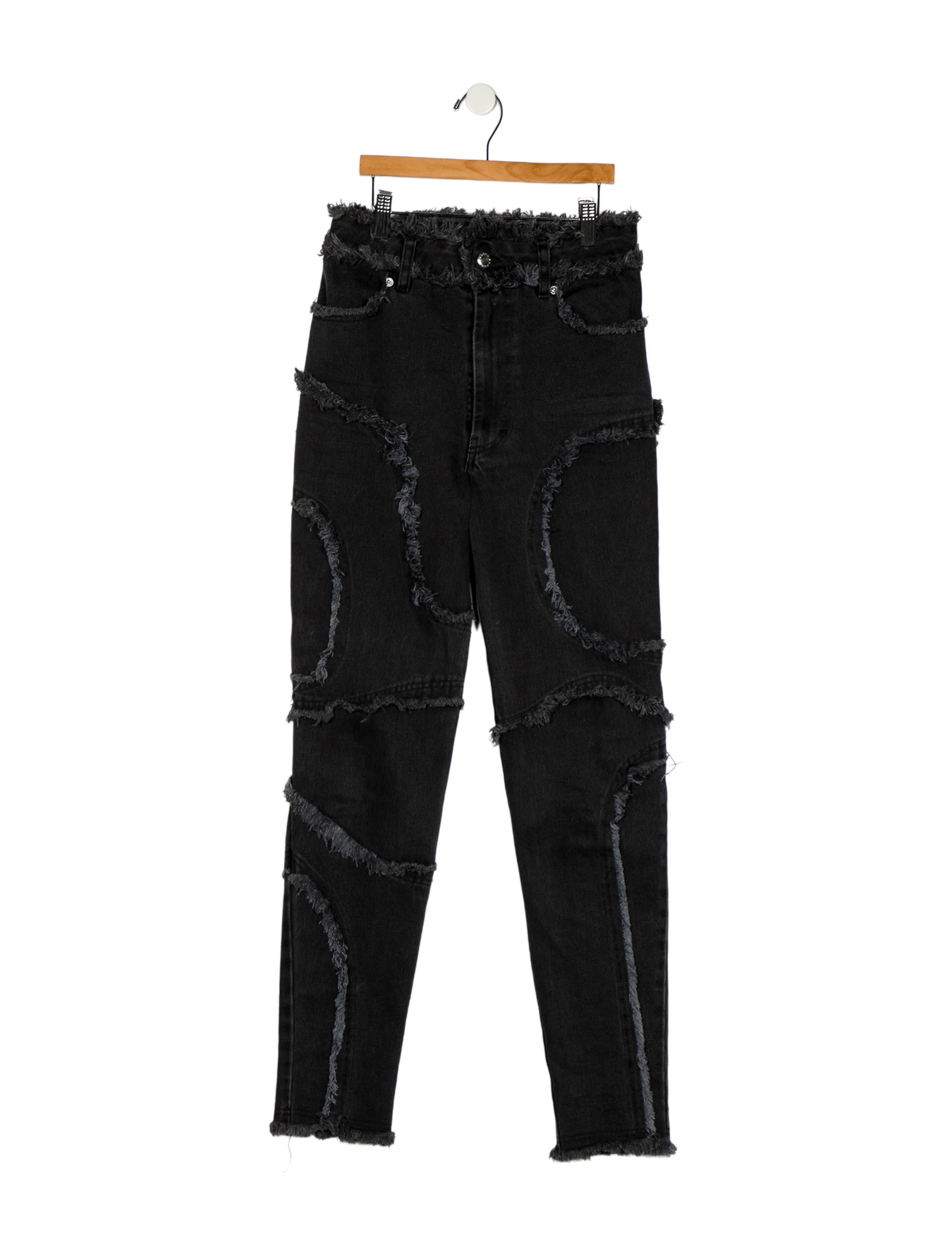 Eckhaus Latta Mid-Rise Skinny Leg Jeans