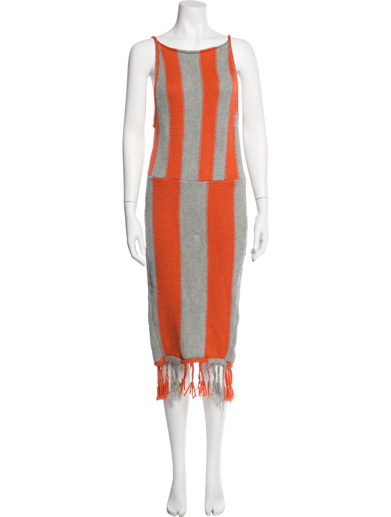 Eckhaus Latta Merino Wool Midi Length Dress