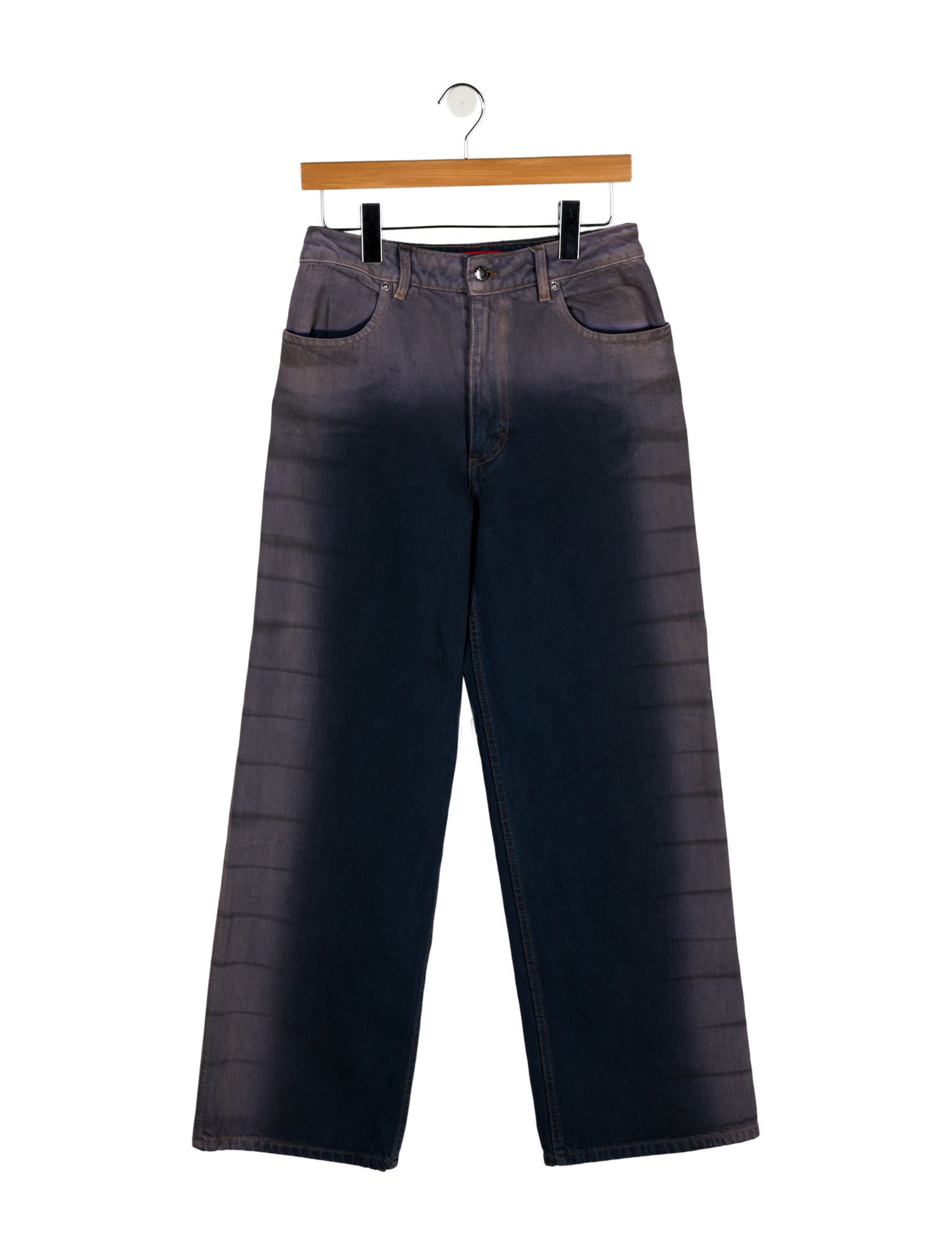 Eckhaus Latta High-Rise Wide Leg Jeans w/ Tags