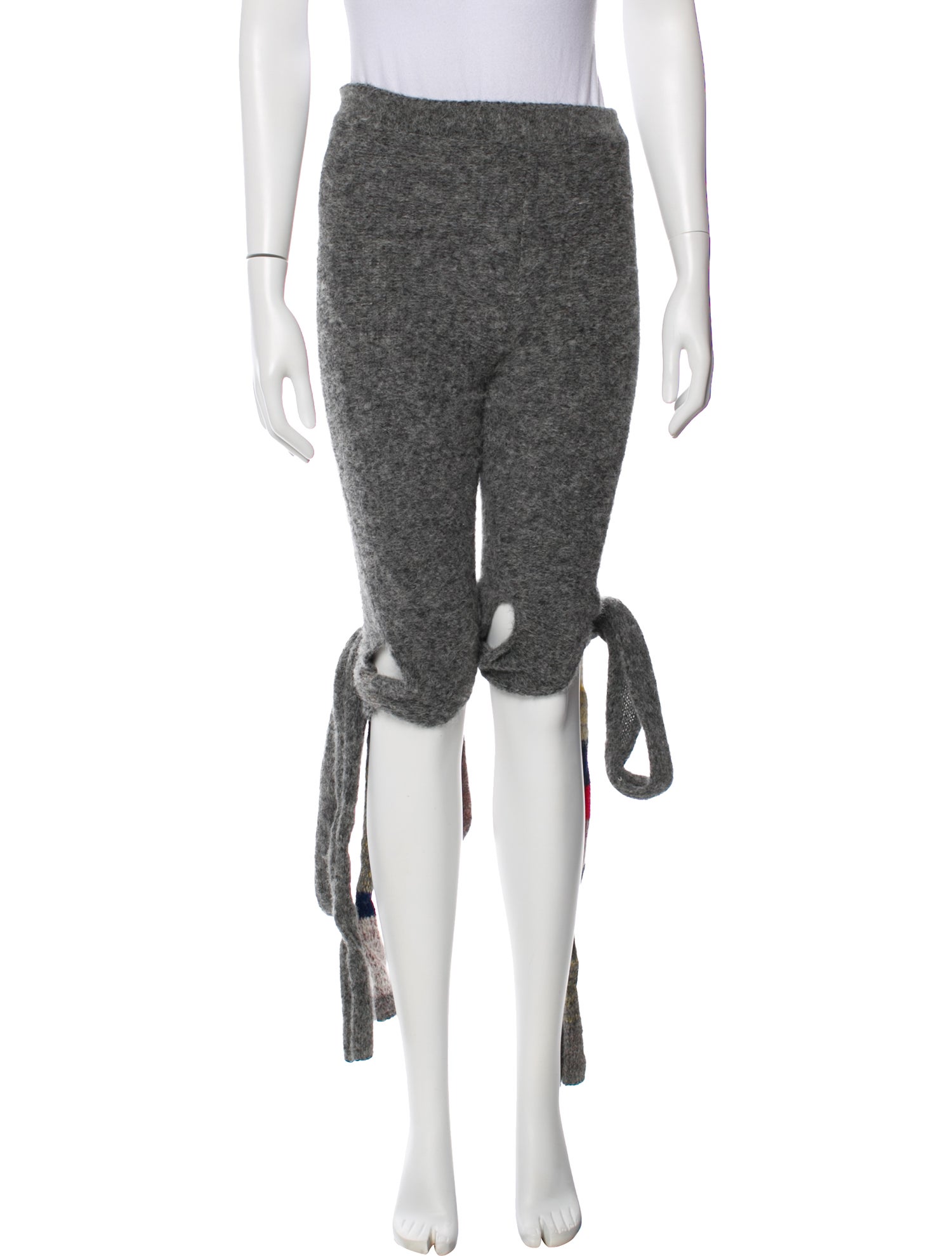 Eckhaus Latta Baby Alpaca Straight Leg Pants w/ Tags