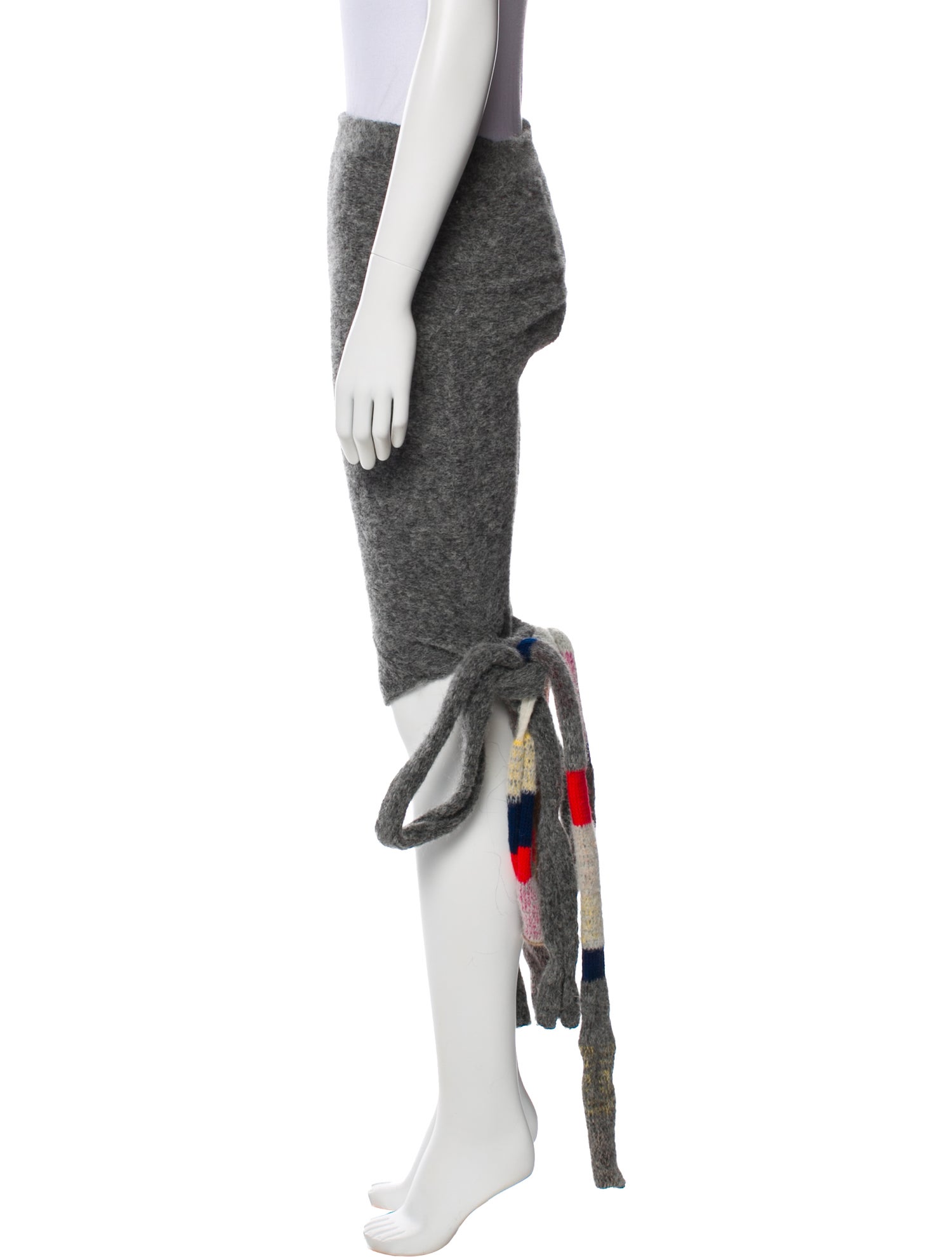 Eckhaus Latta Baby Alpaca Straight Leg Pants w/ Tags