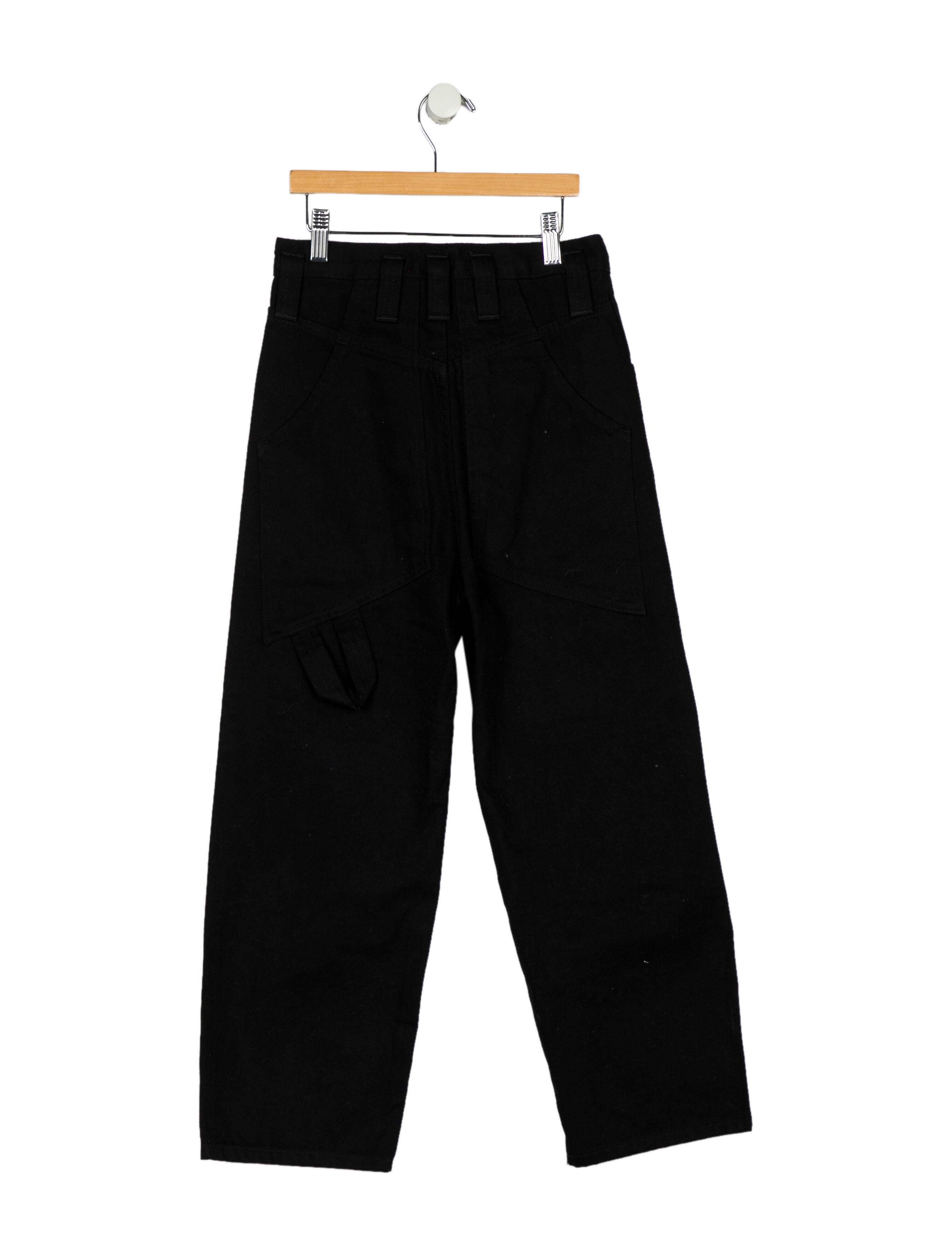 Eckhaus Latta High-Rise Straight Leg Jeans