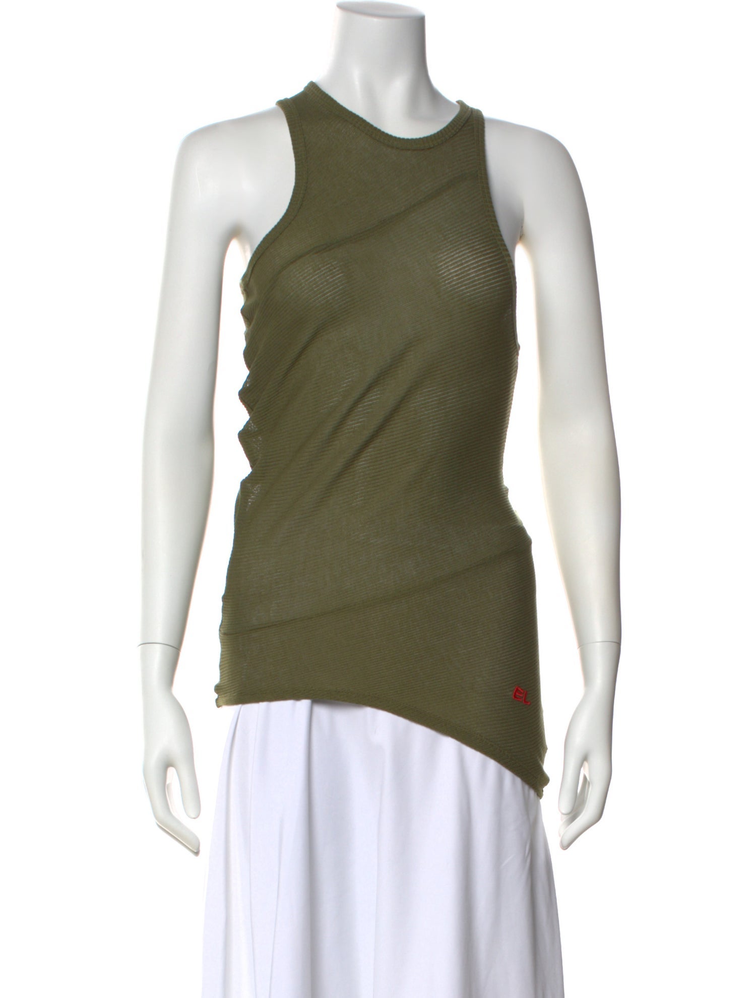Eckhaus Latta Crew Neck Sleeveless Top w/ Tags