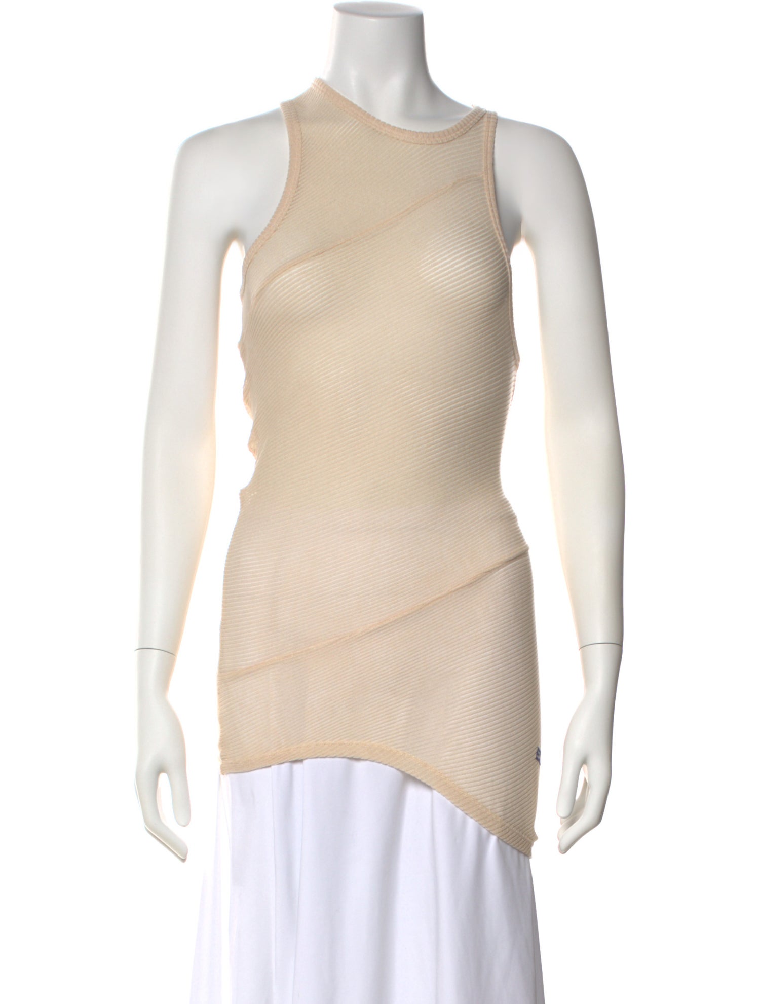 Eckhaus Latta Crew Neck Sleeveless Top w/ Tags