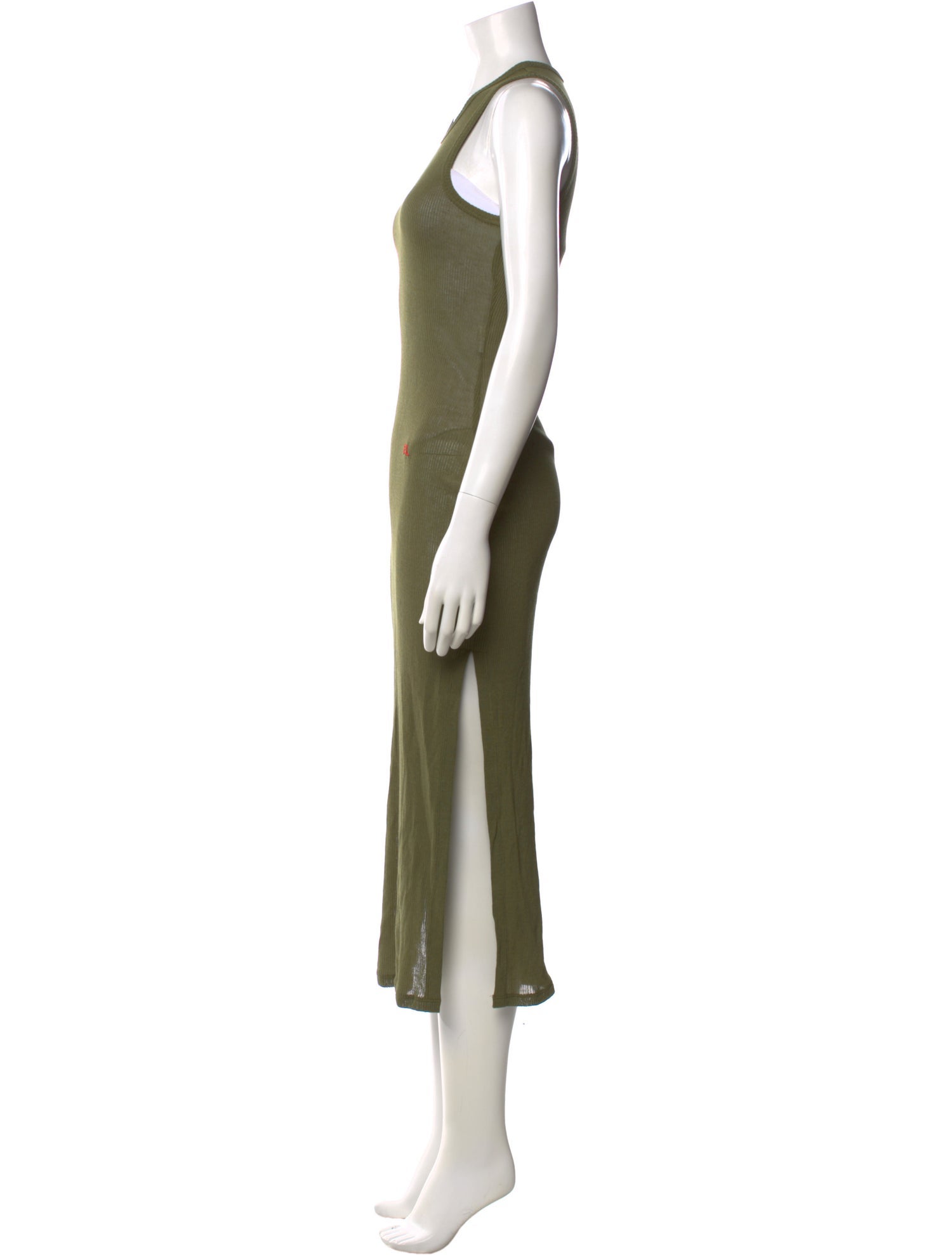 Eckhaus Latta Crew Neck Long Dress