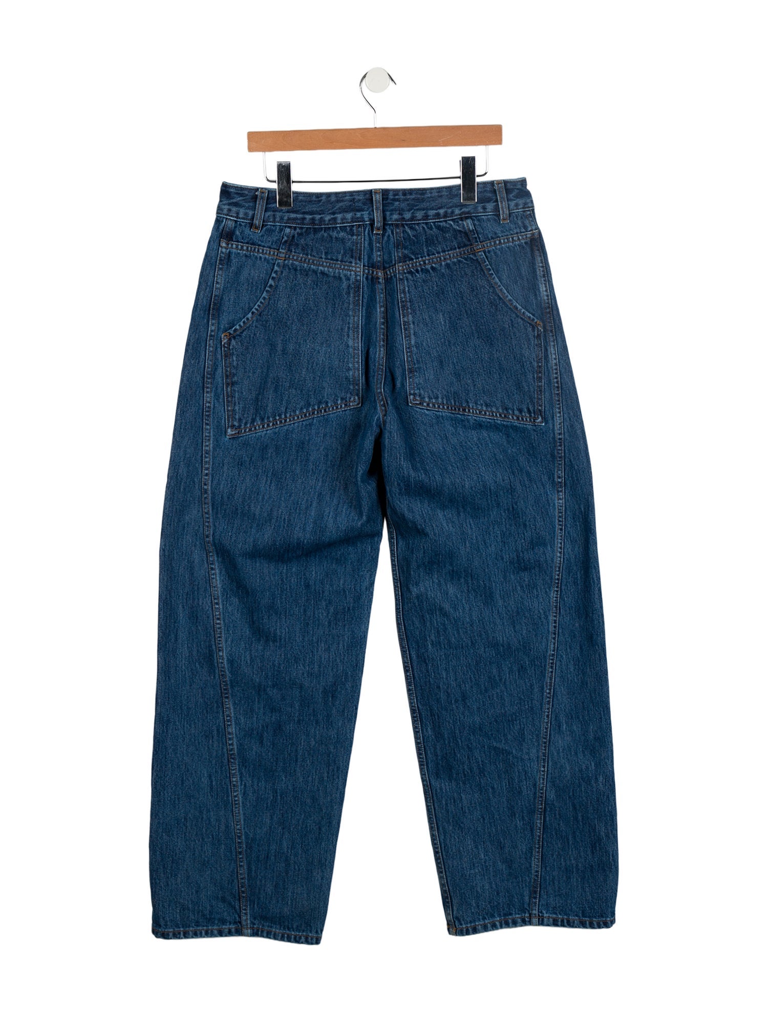 Eckhaus Latta High-Rise Wide Leg Jeans