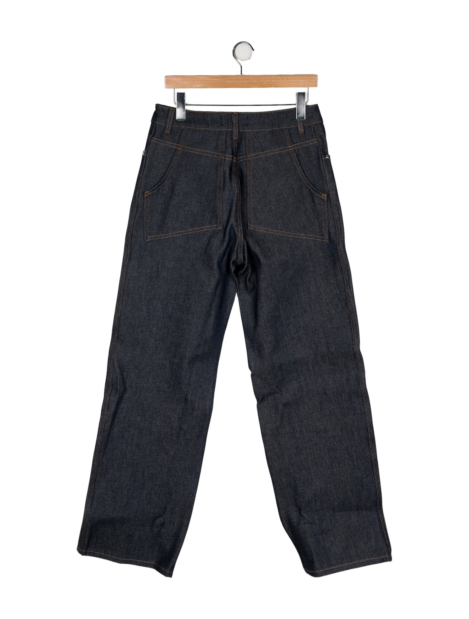 Eckhaus Latta High-Rise Wide Leg Jeans w/ Tags