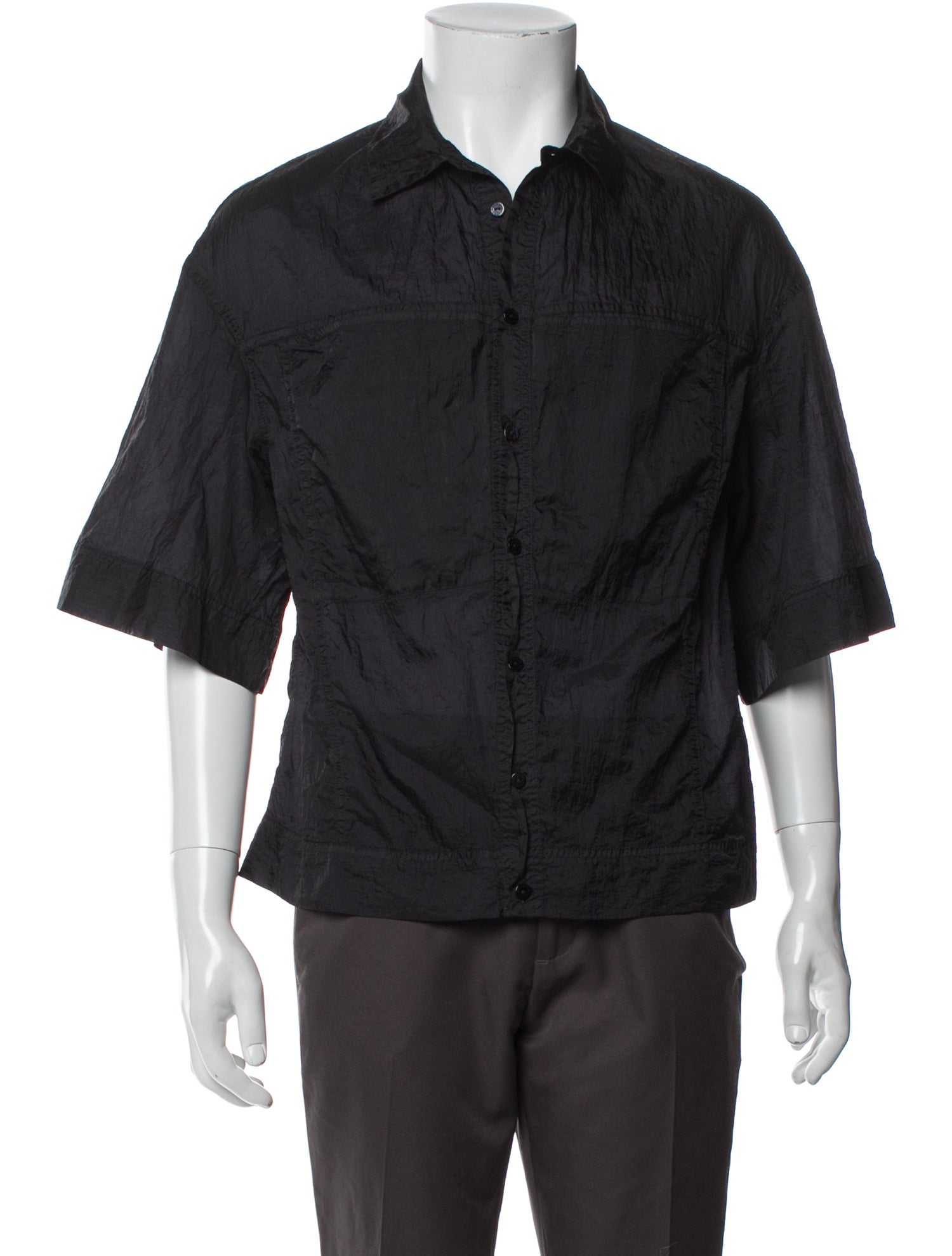 Eckhaus Latta Three-Quarter Sleeve Shirt