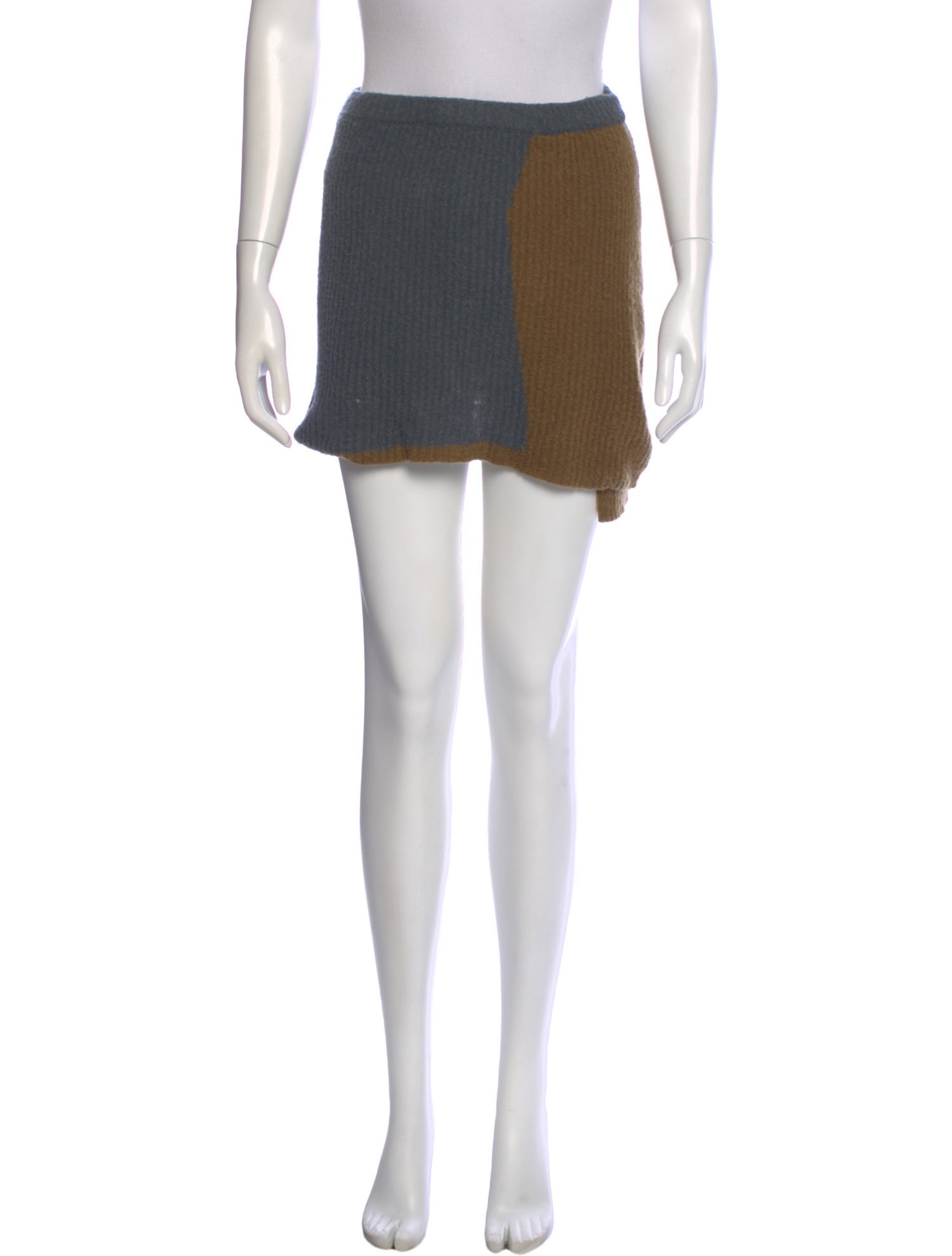 Eckhaus Latta Wool Mini Skirt