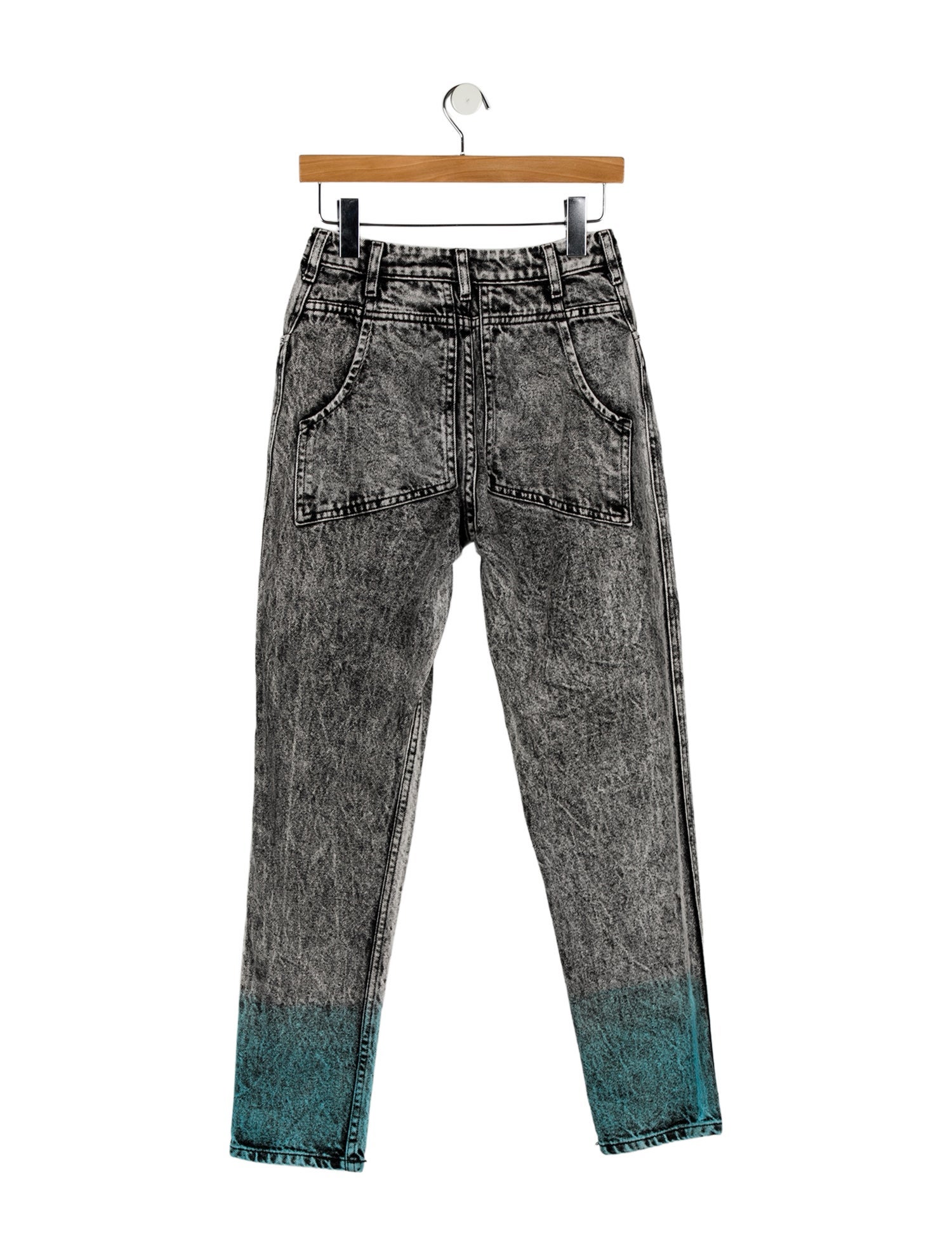 Eckhaus Latta High-Rise Straight Leg Jeans