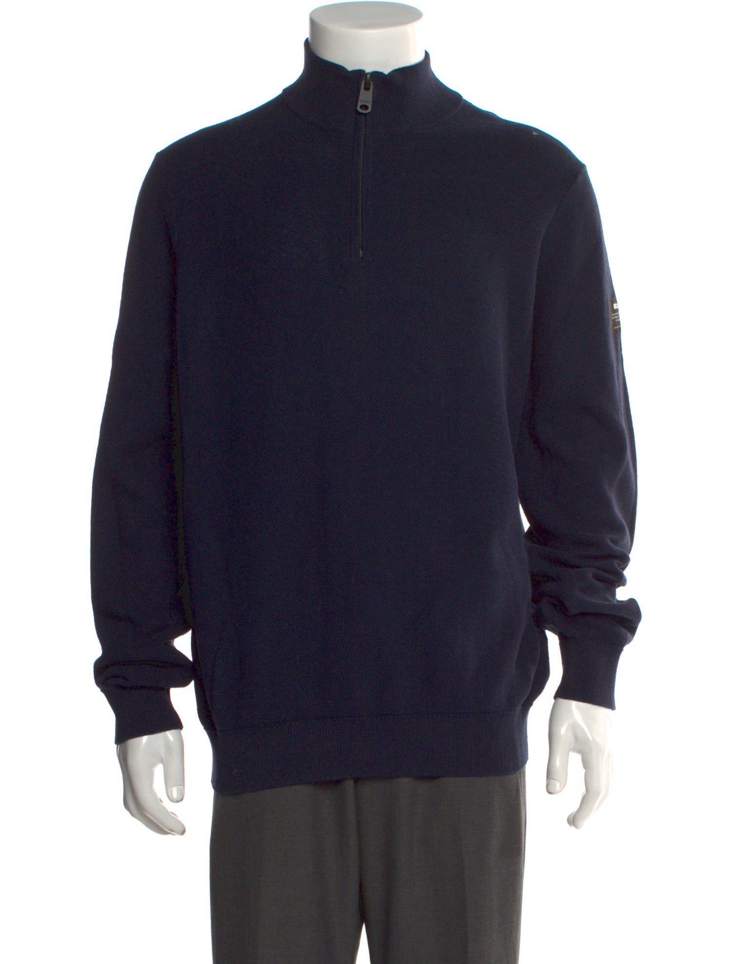Ralph Lauren Black Label Turtleneck Long Sleeve Pullover Black Sweaters, Clothing WRLBL68431
