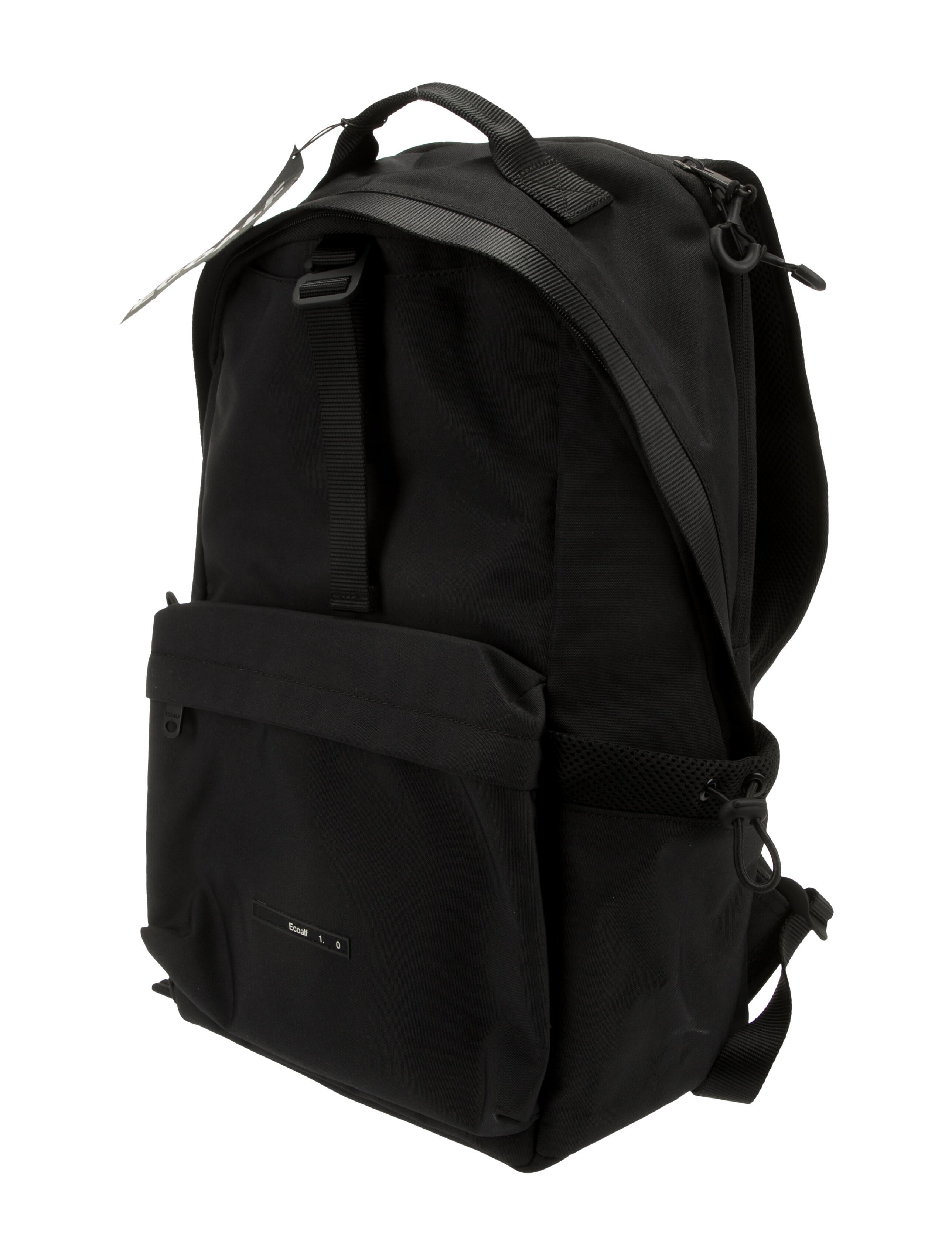 Ecoalf Nylon Backpack Black Backpacks, Bags WECLF20308 The RealReal