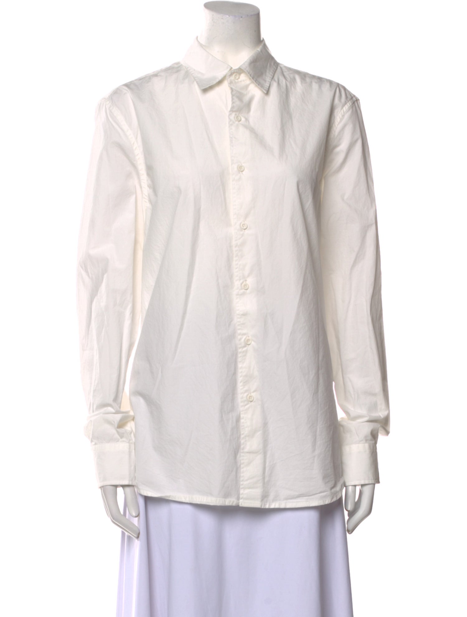 Ecoalf Long Sleeve Button-Up Top