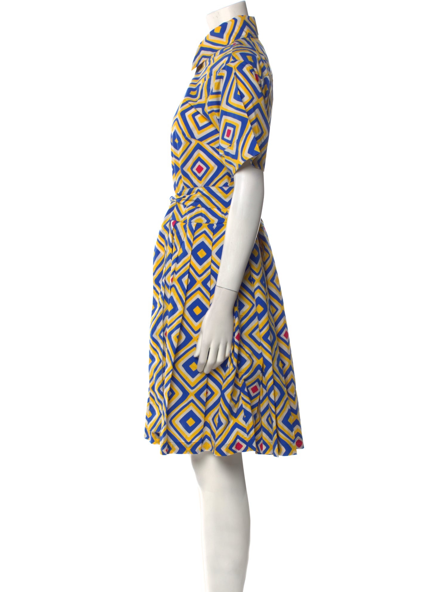 Eliza Christoph Printed Knee-Length Dress