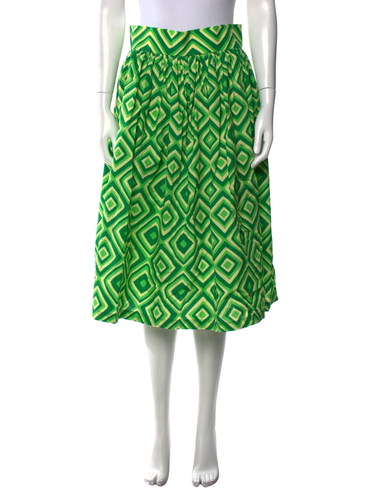 Eliza Christoph Printed Midi Length Skirt