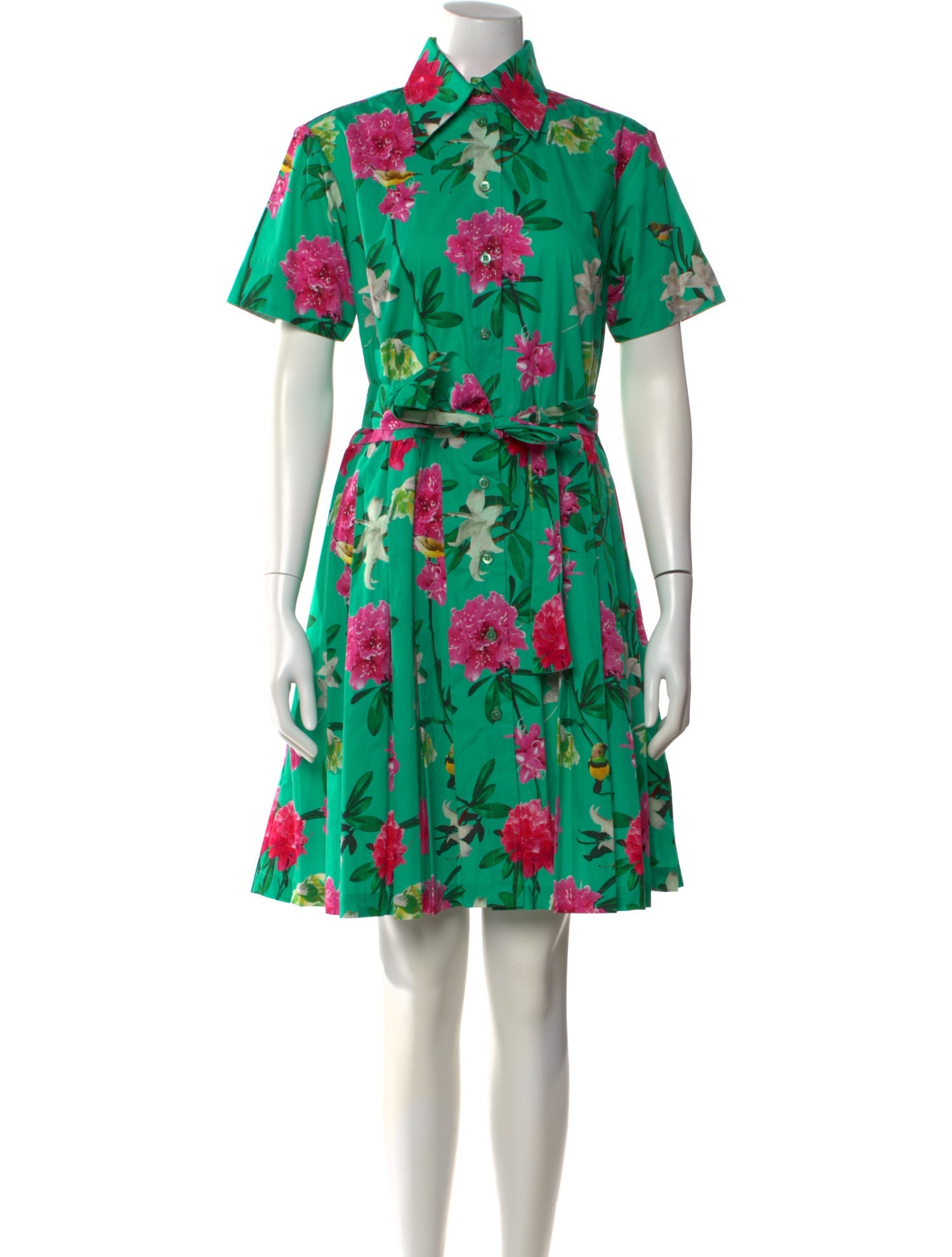 Eliza Christoph Floral Print Knee-Length Dress