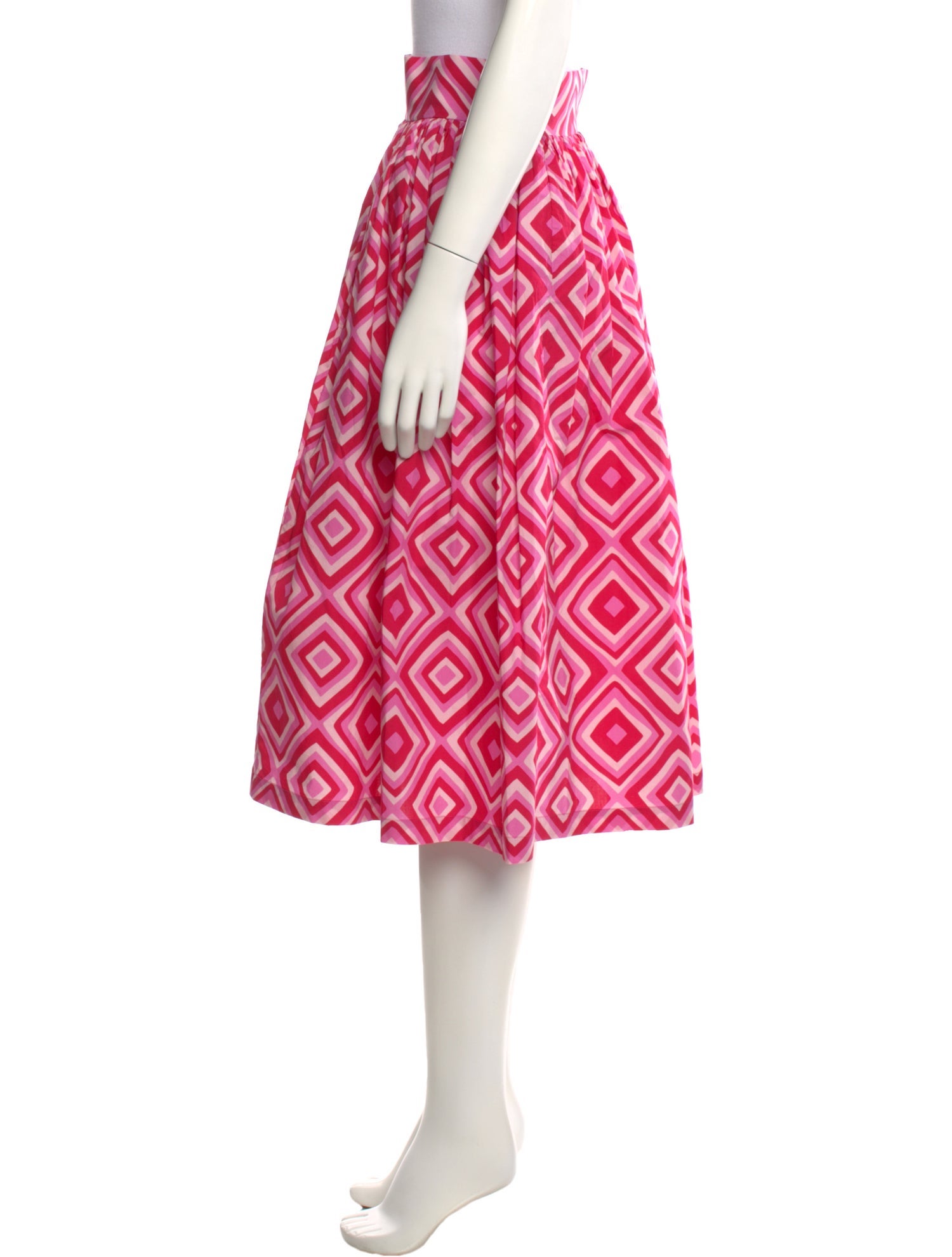 Eliza Christoph Printed Knee-Length Skirt